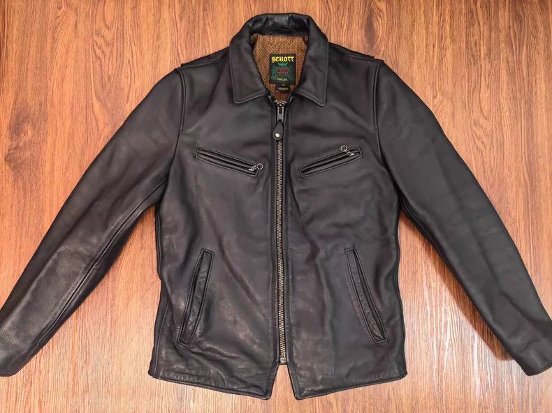 Schott Schott Motorcycle leather coat Size US S / EU 44-46 / 1 - 1 Thumbnail