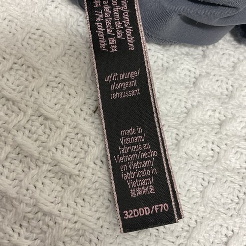 Victoria's Secret Victoria's Secret GrayLavender Uplift Plunge Bra Women 32DDD Size ONE SIZE - 5 Thumbnail
