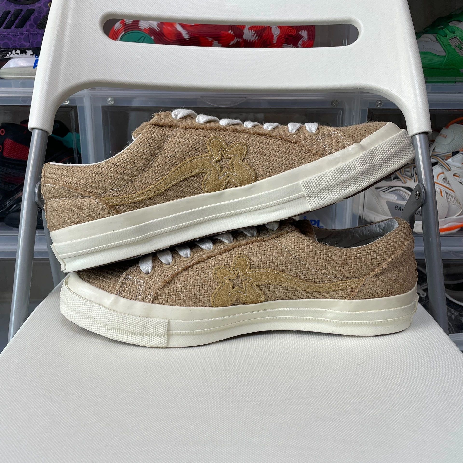 Converse Converse Golf Wang Floral Canvas Sneaker 46.5 Size US 13 / EU 46 - 6 Thumbnail