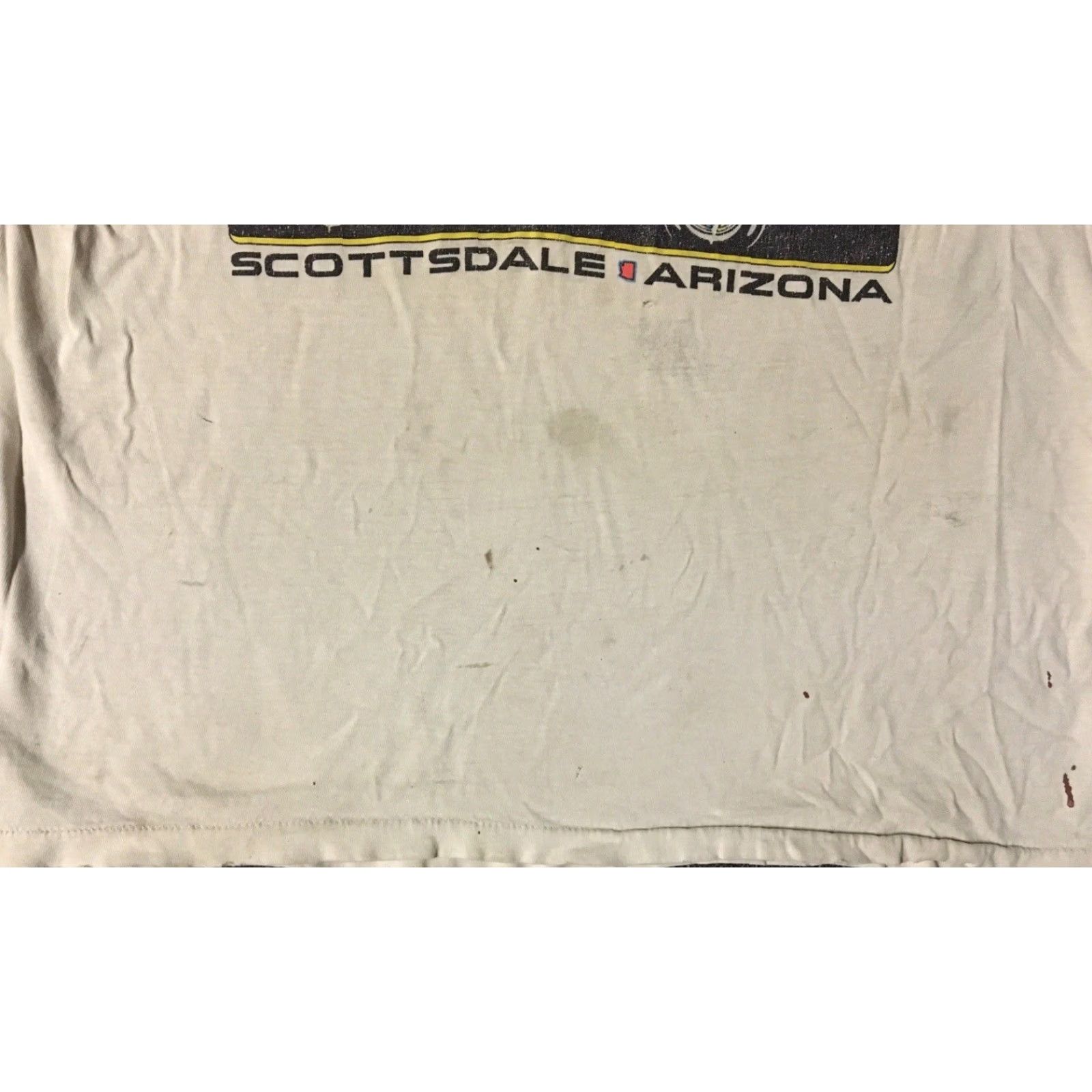 Vintage VINTAGE Arizona Hot Rod Shirt M White Jolly Rancher 90s Car Biker Grunge Single Stitch T-Shirt Mens USA Made in USA Size US M / EU 48-50 / 2 - 5 Thumbnail