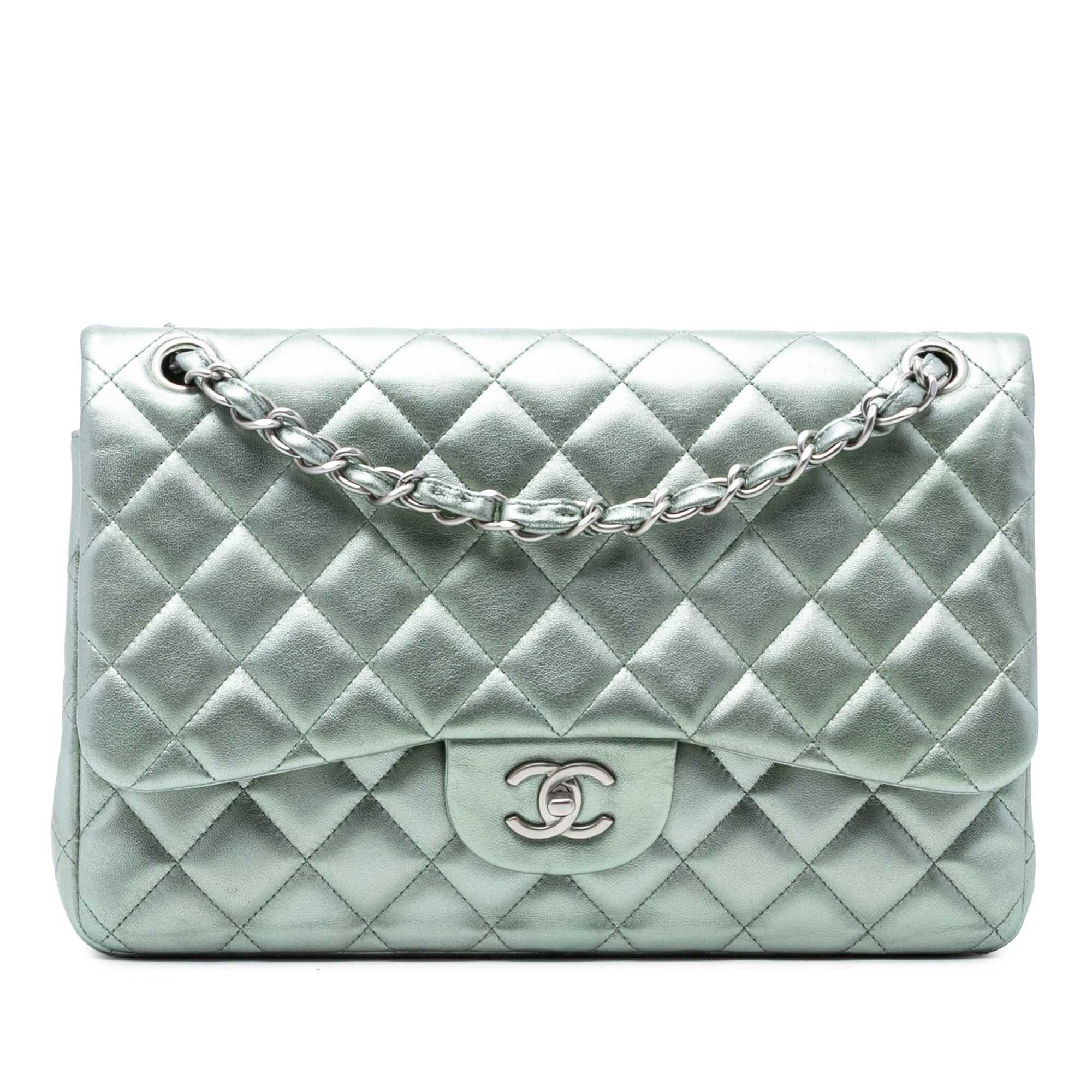 Chanel Jumbo Classic Metallic Lambskin Double Flap Size ONE SIZE - 1 Thumbnail