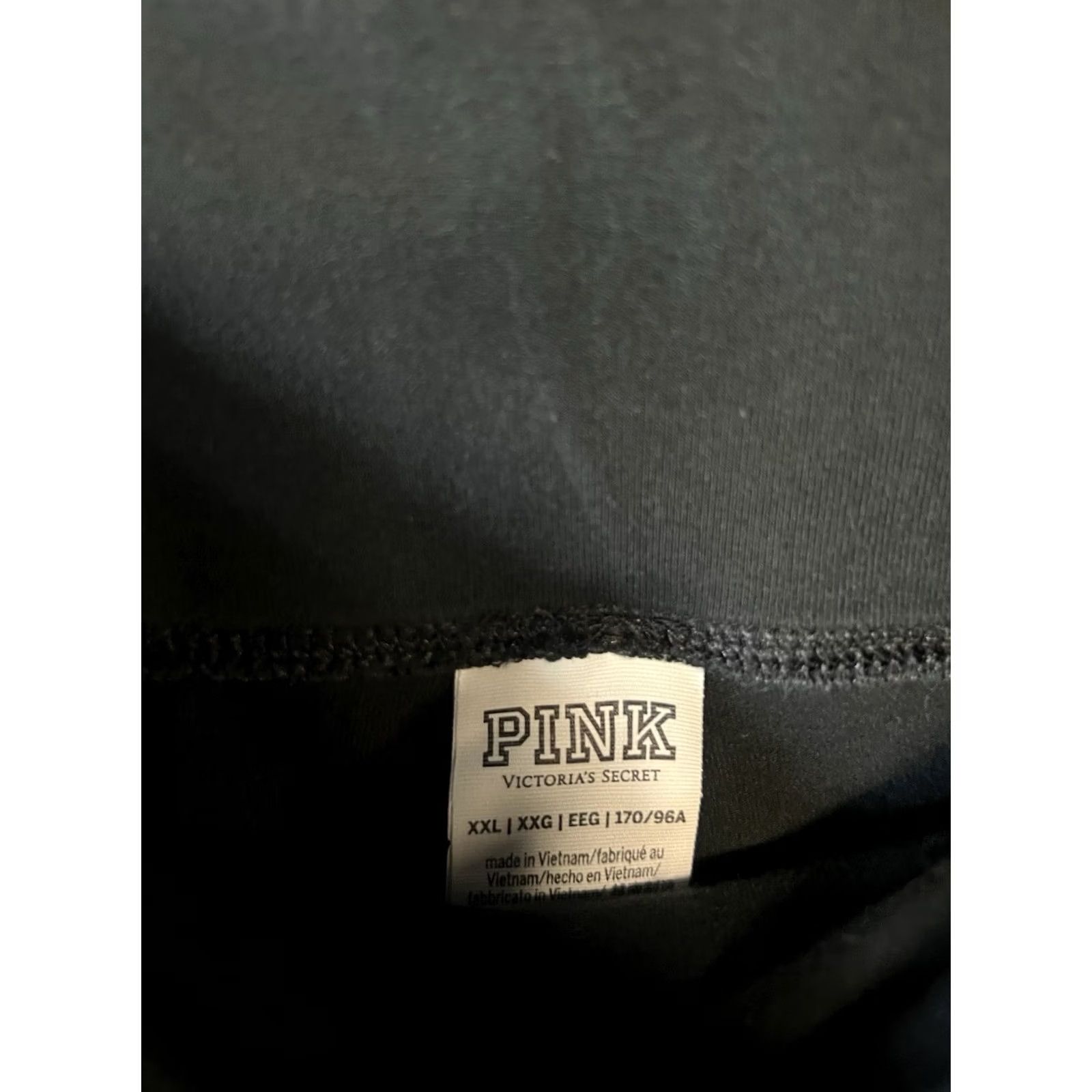 Pinko PINK Womens Leggings Cropped Black 2XL Size 2XL Adult Womens Size 40" / US 18 - 3 Thumbnail
