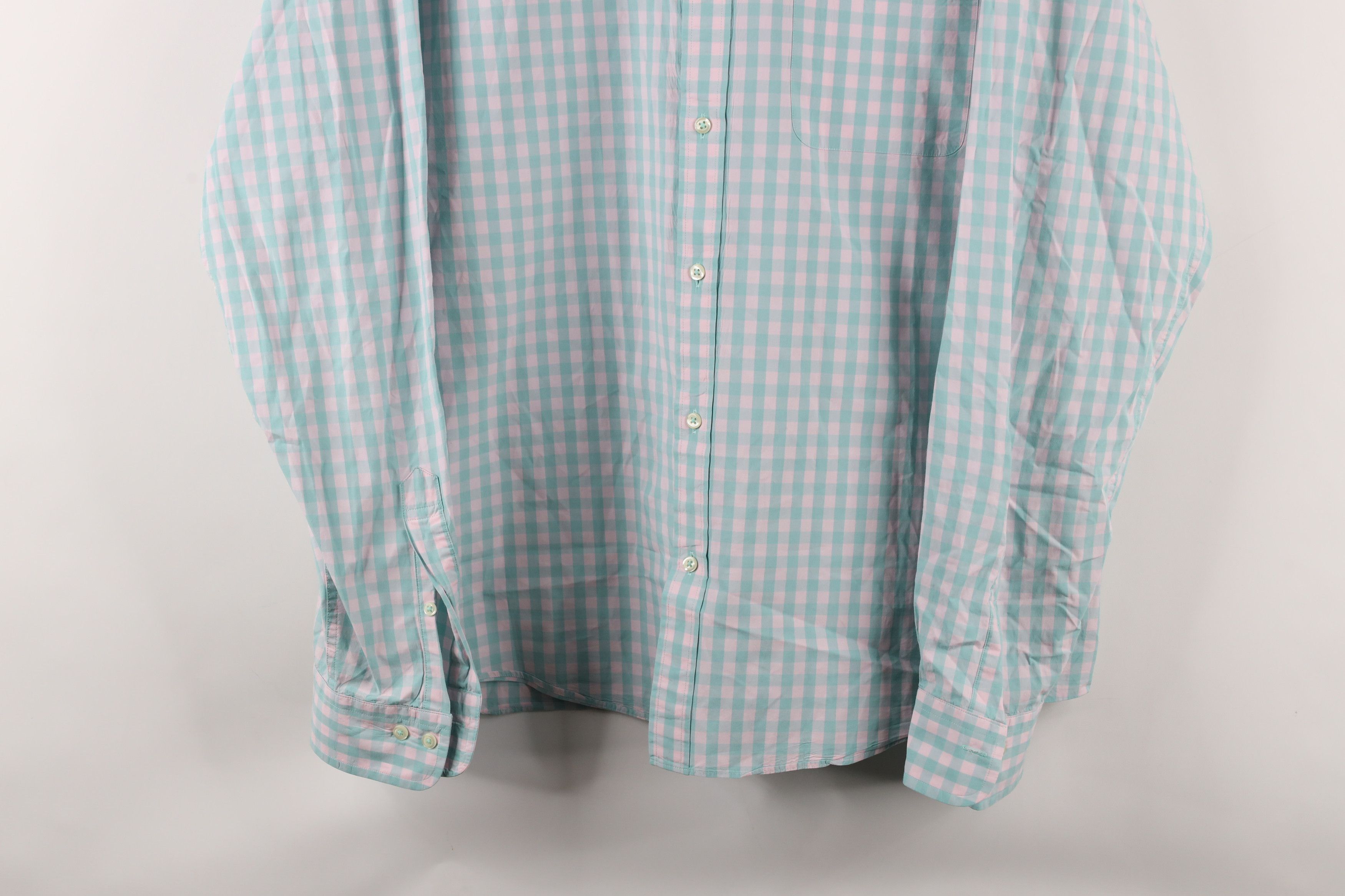 Brooks Brothers × Vintage Brooks Brothers Original Cotton Button Down Shirt Plaid OCBD Size US L / EU 52-54 / 3 - 3 Thumbnail