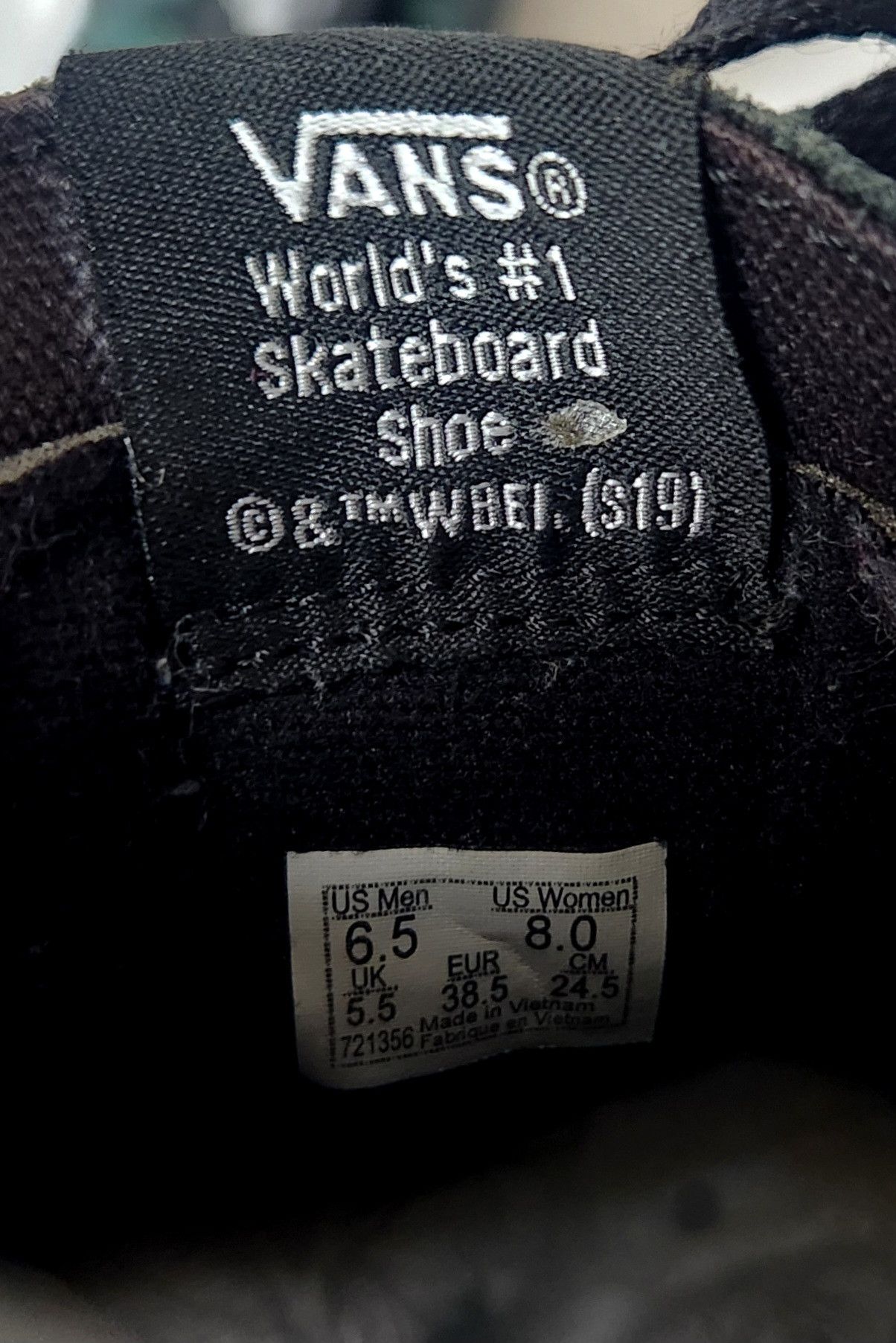 Vans Harry Potter X Vans Sk8‑Hi Platform RB Morsmordre Dark Arts Size US 6.5 / EU 39-40 - 12 Thumbnail