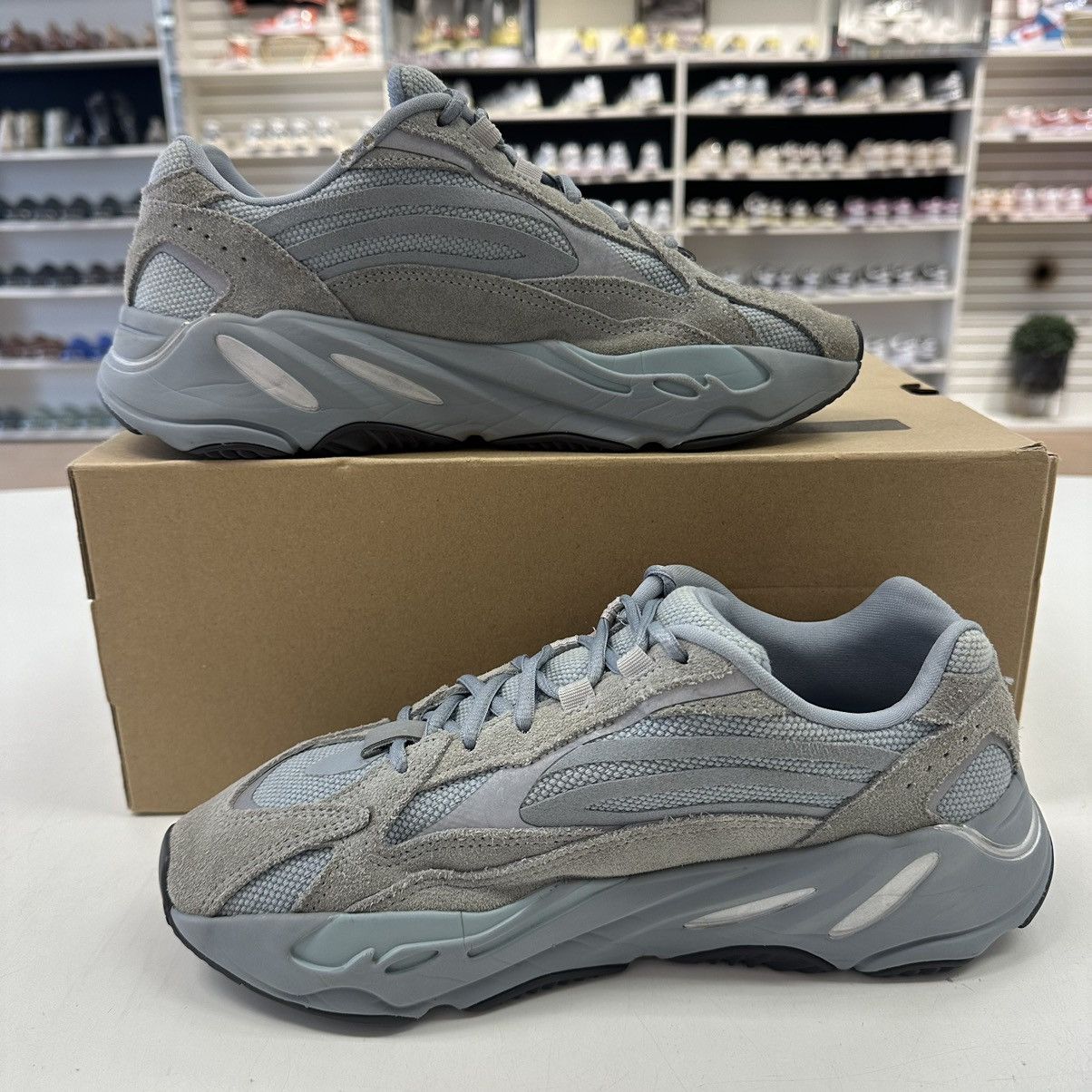 Adidas Size 8 - adidas Yeezy Boost 700 V2 Hospital Blue Size US 8 / EU 41 - 2 Thumbnail