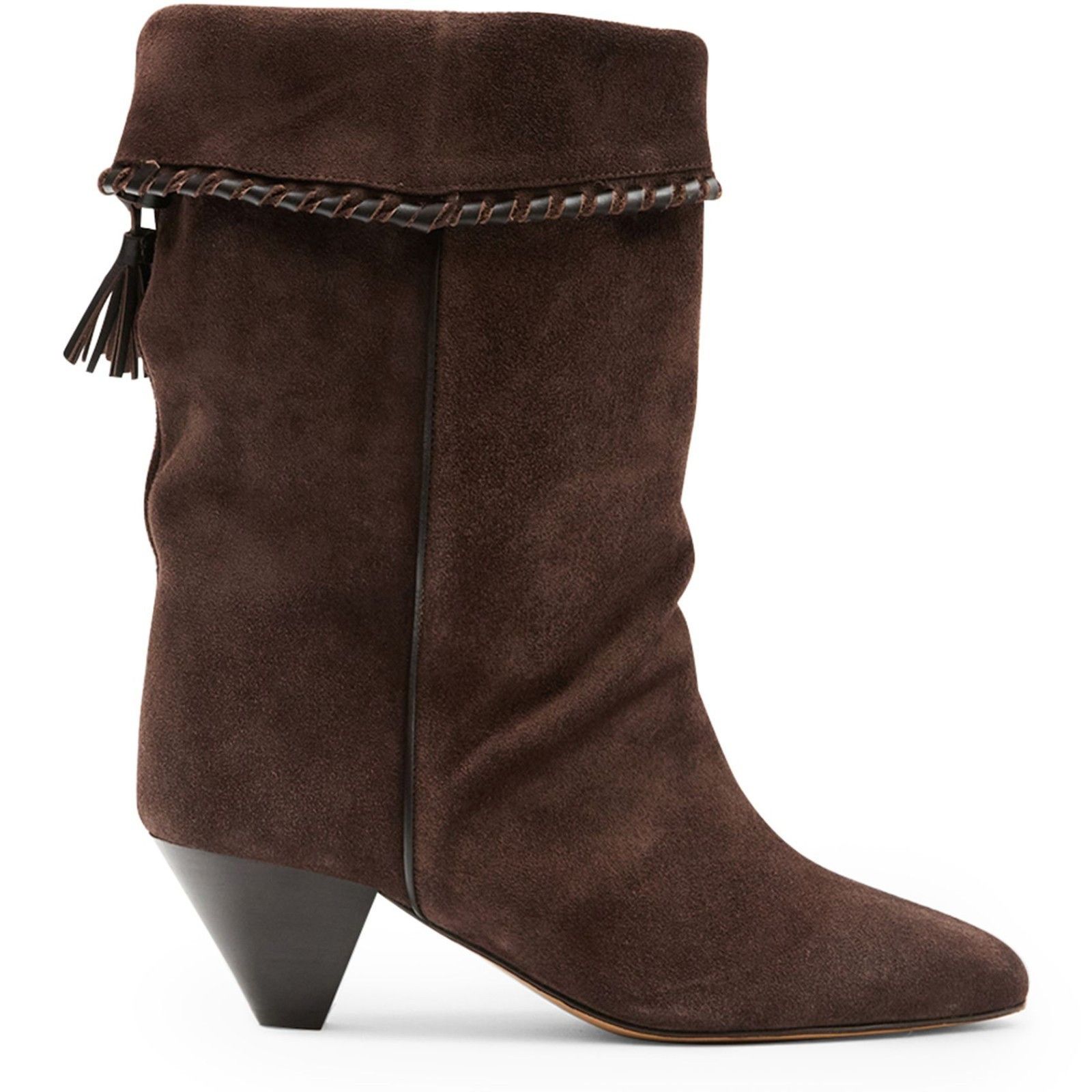Isabel Marant ISABEL MARANT Dalby Chocolate Ankle Boots New & Authentic (W Size US 8 / IT 38 - 1 Thumbnail