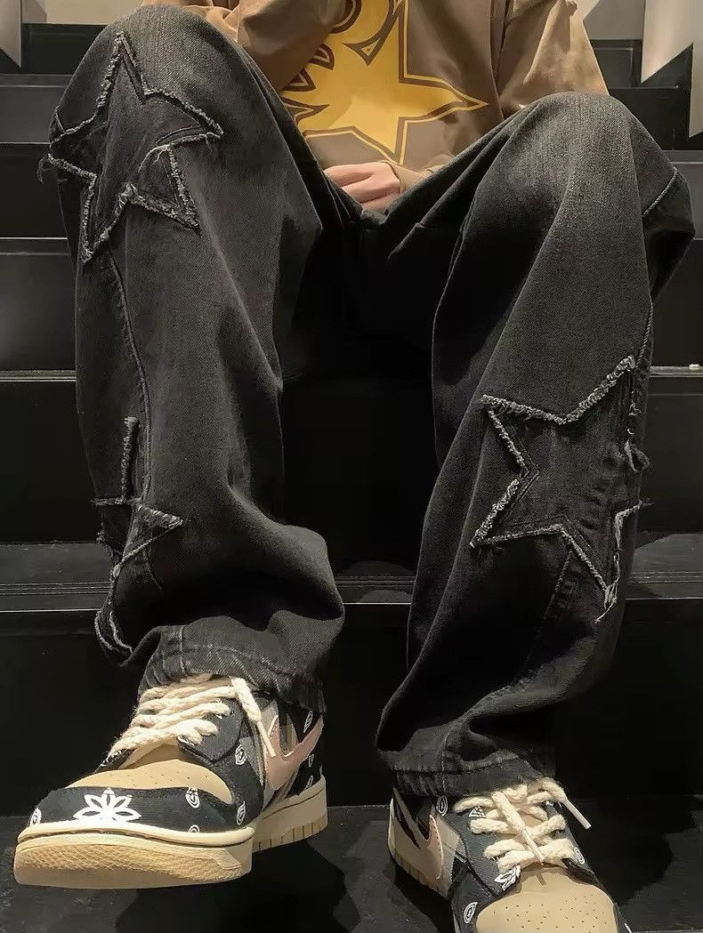 Japanese Brand Youth Streetwear Denim Trousers Size US 34 / EU 50 - 4 Thumbnail