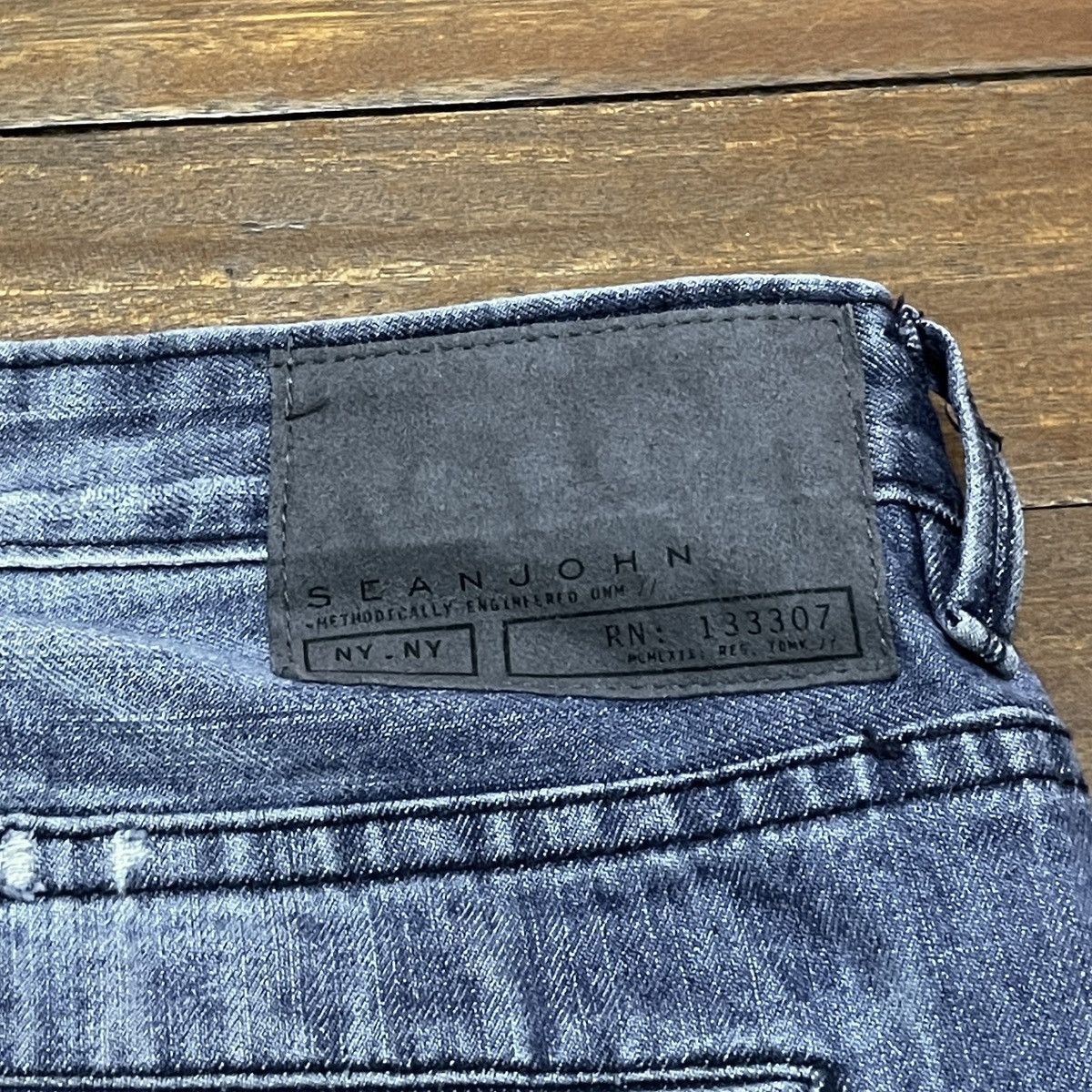 Sean John Rare Design Vintage Brand Sean John Baggy Jeans 1990s Size US 34 / EU 50 - 9 Thumbnail