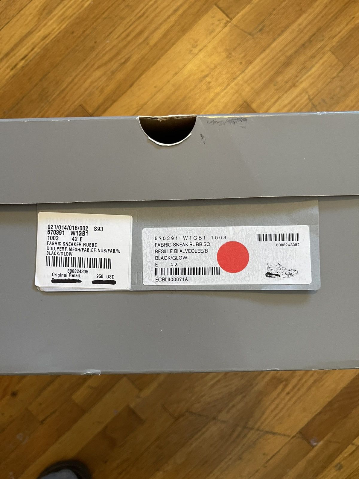 Balenciaga Balenciaga Track Sneaker black/glow Size US 9 / EU 42 - 6 Thumbnail