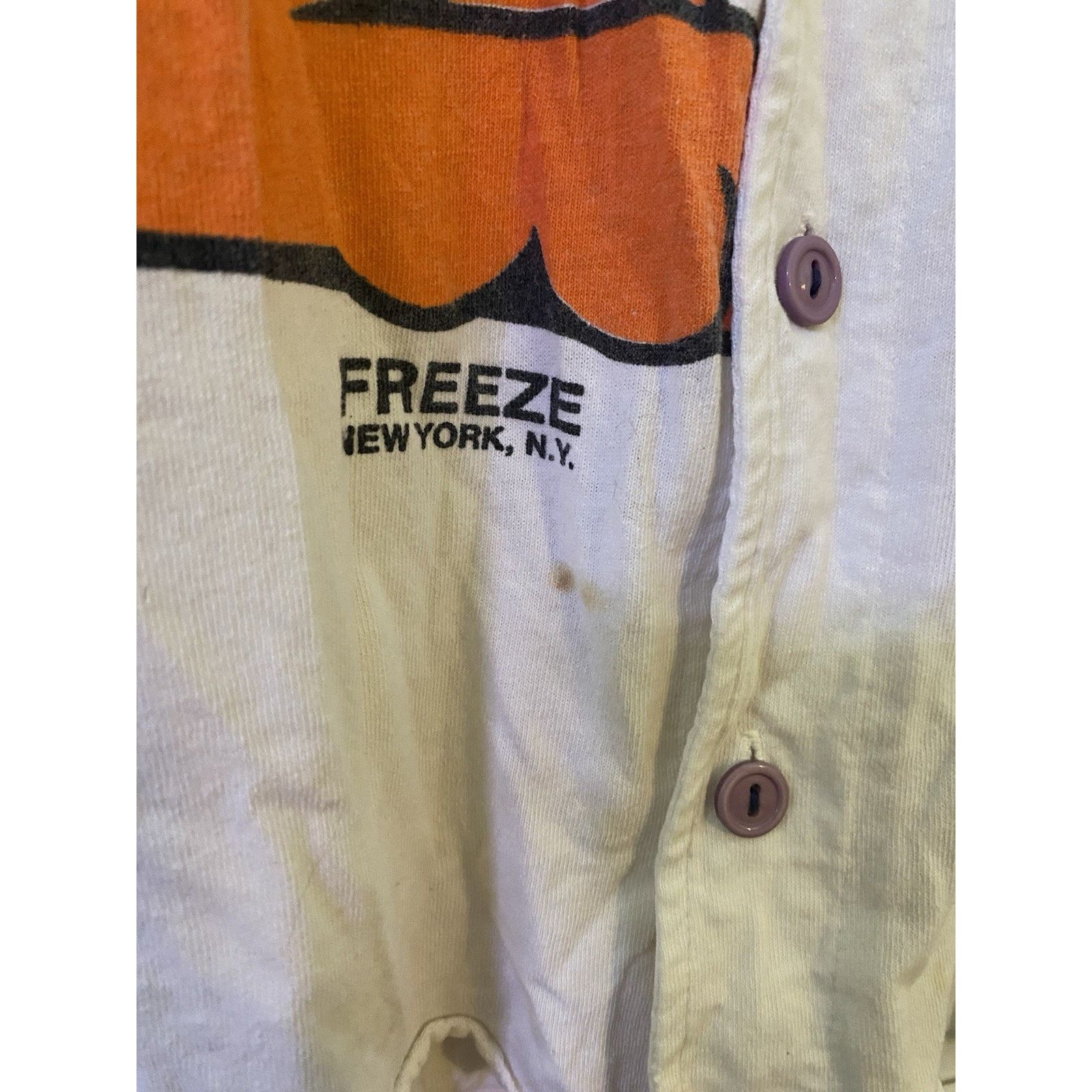 Other Vintage 1990s Garfield Shirt Freeze New York Size US L / EU 52-54 / 3 - 4 Thumbnail