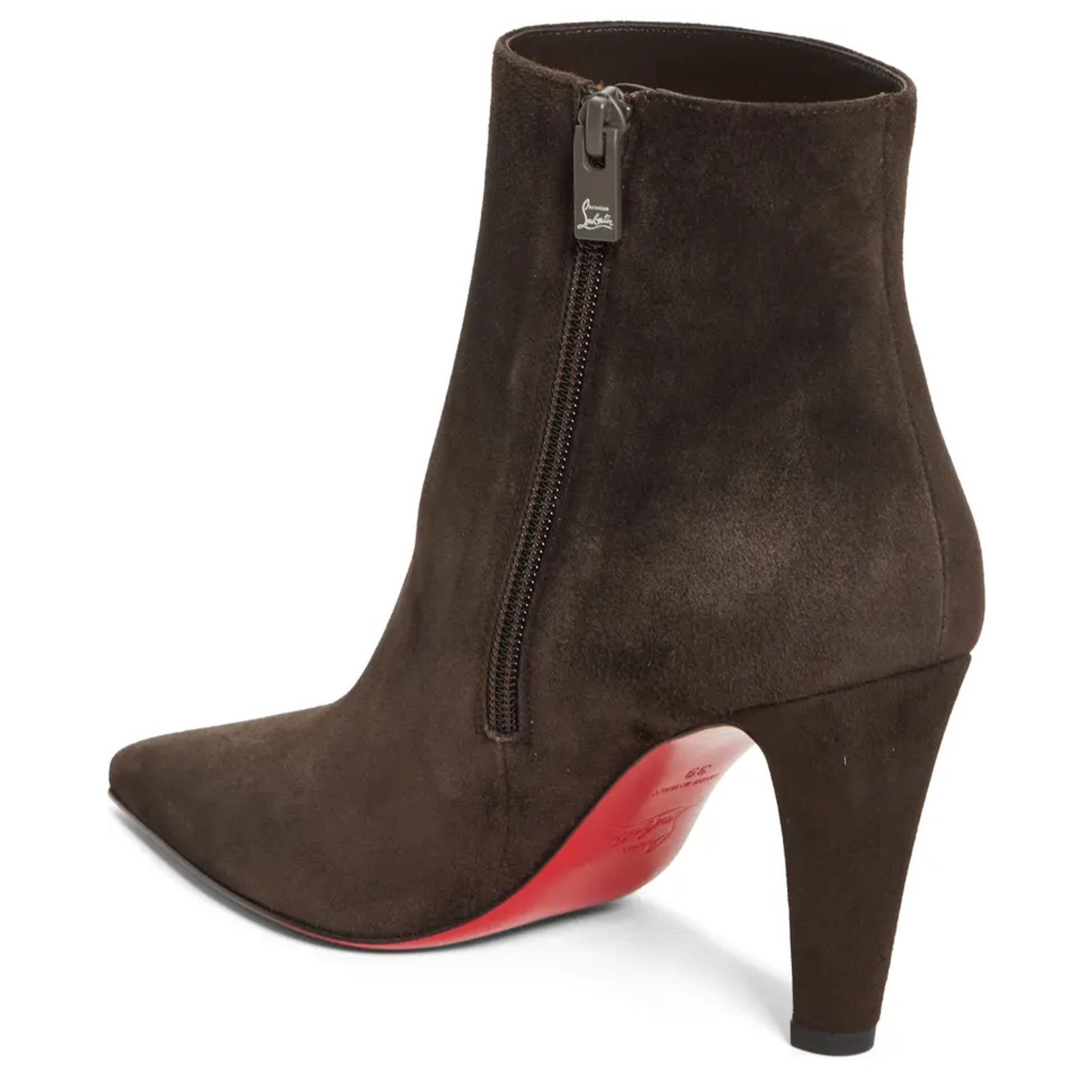 Christian Louboutin Christian Louboutin Vibella 85 Cafe Brown Bootie 38.5 Size US 8.5 / IT 38.5 - 13 Thumbnail