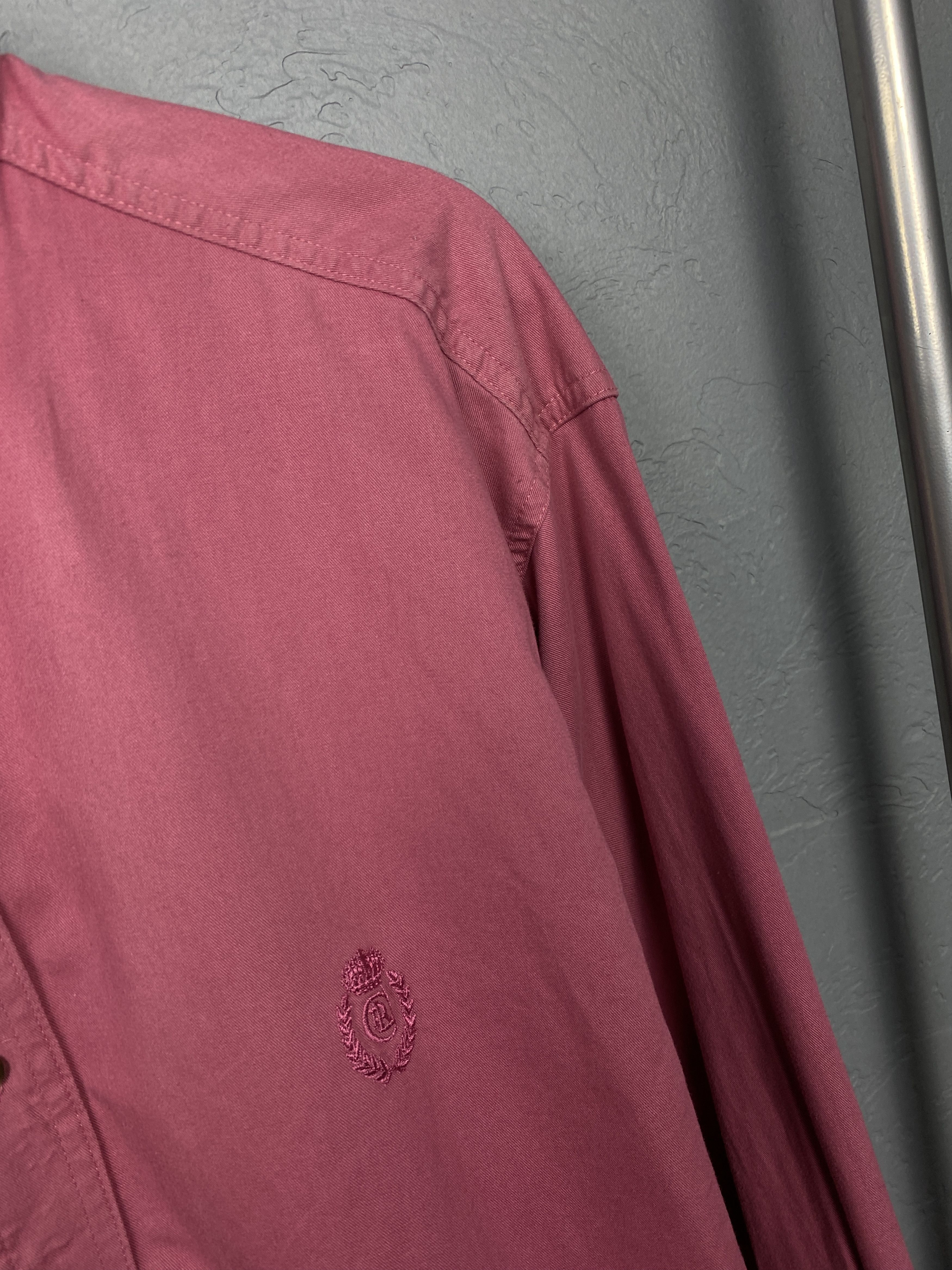 Chaps Ralph Lauren Chaps Polo Ralph Lauren 90s Vintage Mens Heavy Cotton Shirt Size US XL / EU 56 / 4 - 3 Thumbnail