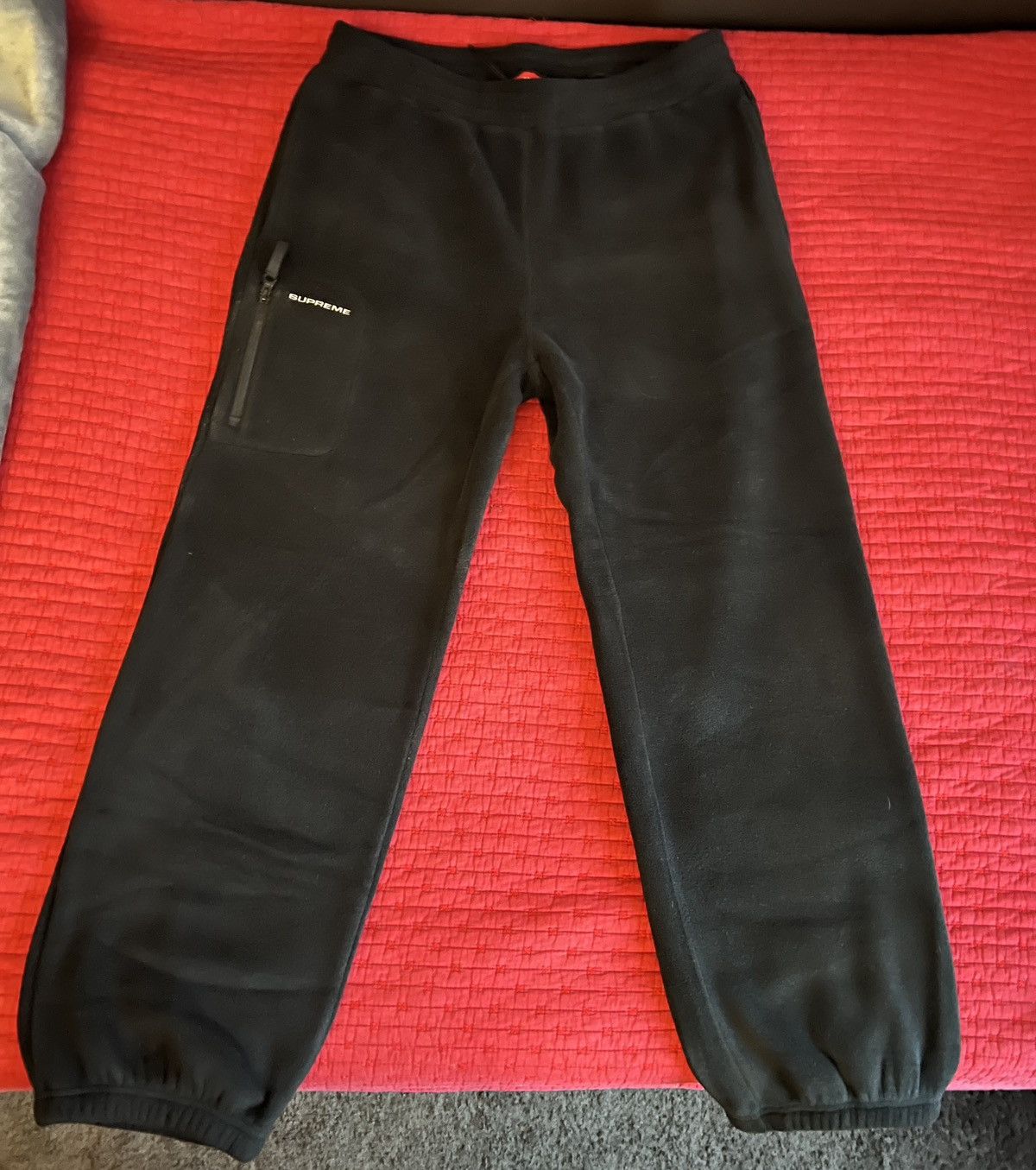 Supreme Supreme Polartec Pant Black sz Medium Size US 32 / EU 48 - 13 Thumbnail