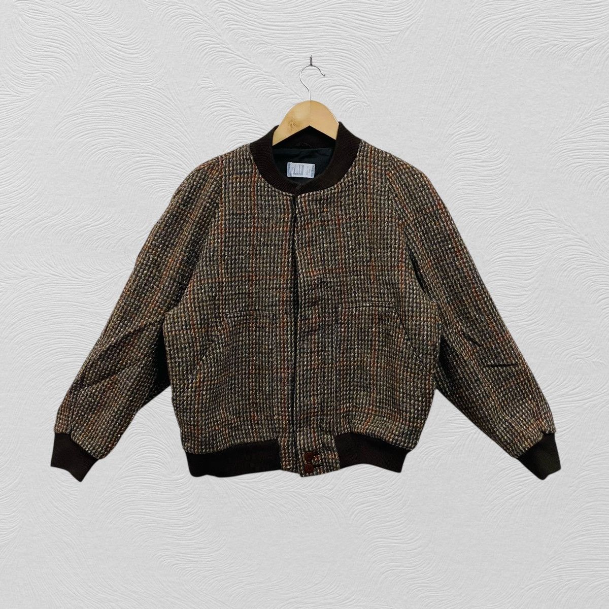 Alfred Dunhill Vintage 90s dunhill bomber jacket wool Size US M / EU 48-50 / 2 - 1 Thumbnail