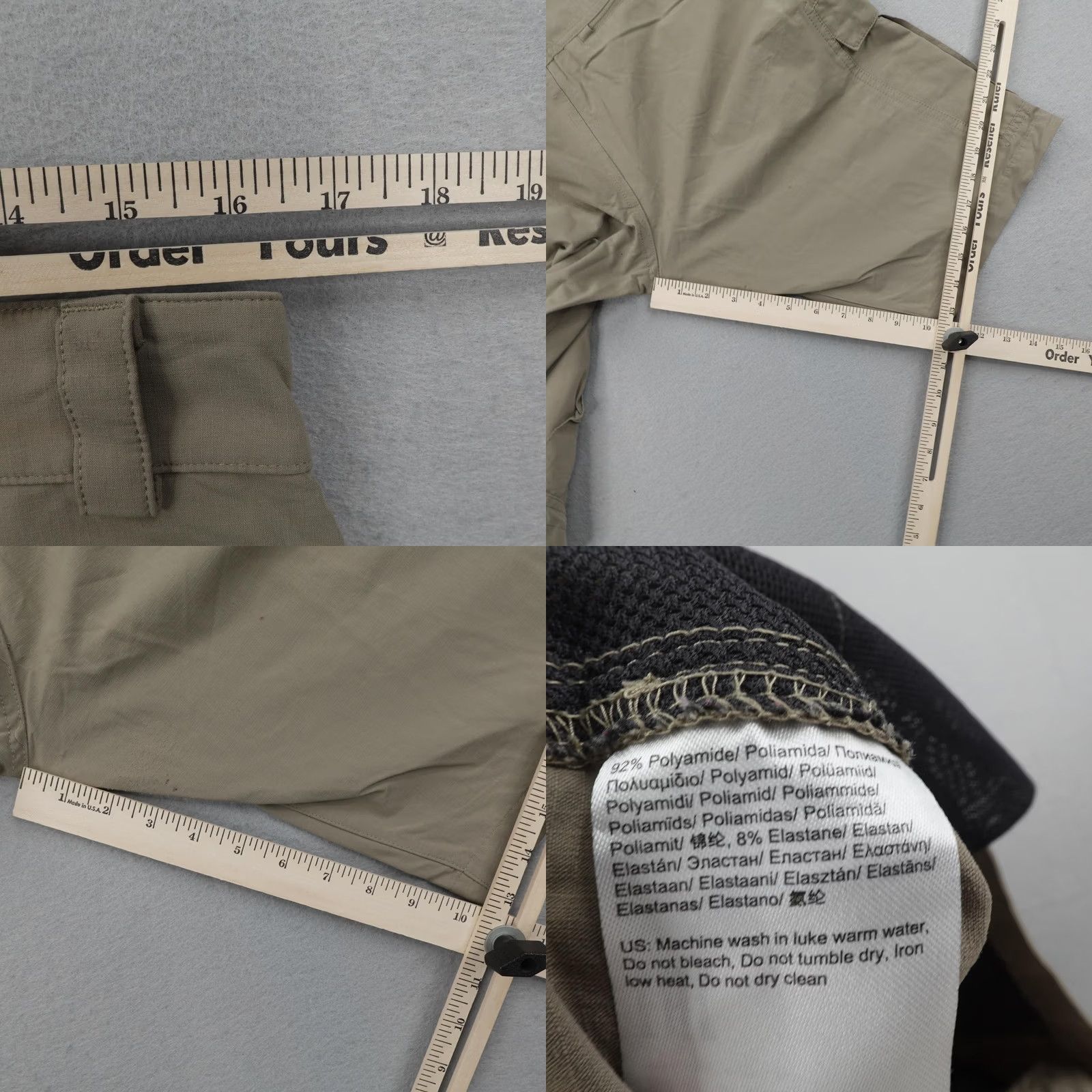 Helly Hansen Helly Hansen Mens Shorts 32 Khaki Beige Tan Cargo Hiking Outdoors Trail Flex Size US 32 / EU 48 - 8 Thumbnail
