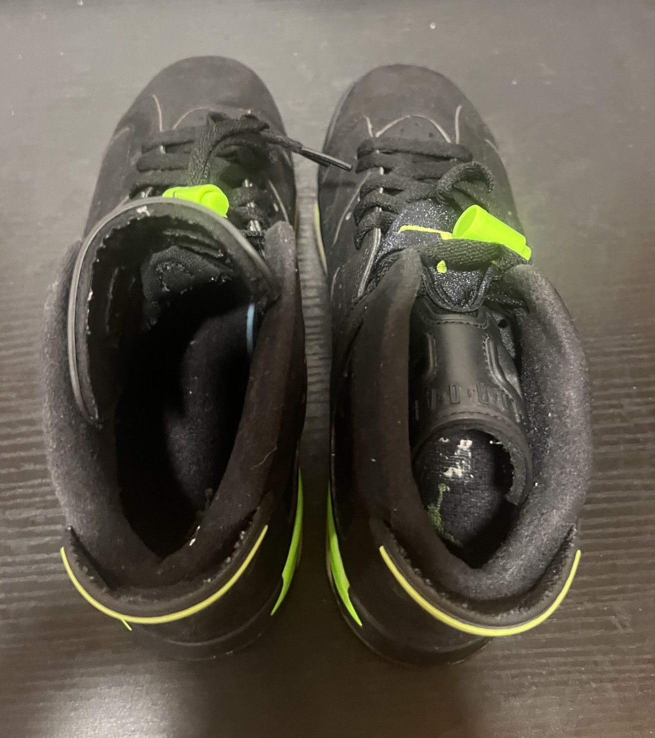 Nike SIZE 6 MEN - Jordan 6 Retro Electric Green Size US 6 / EU 39 - 5 Thumbnail