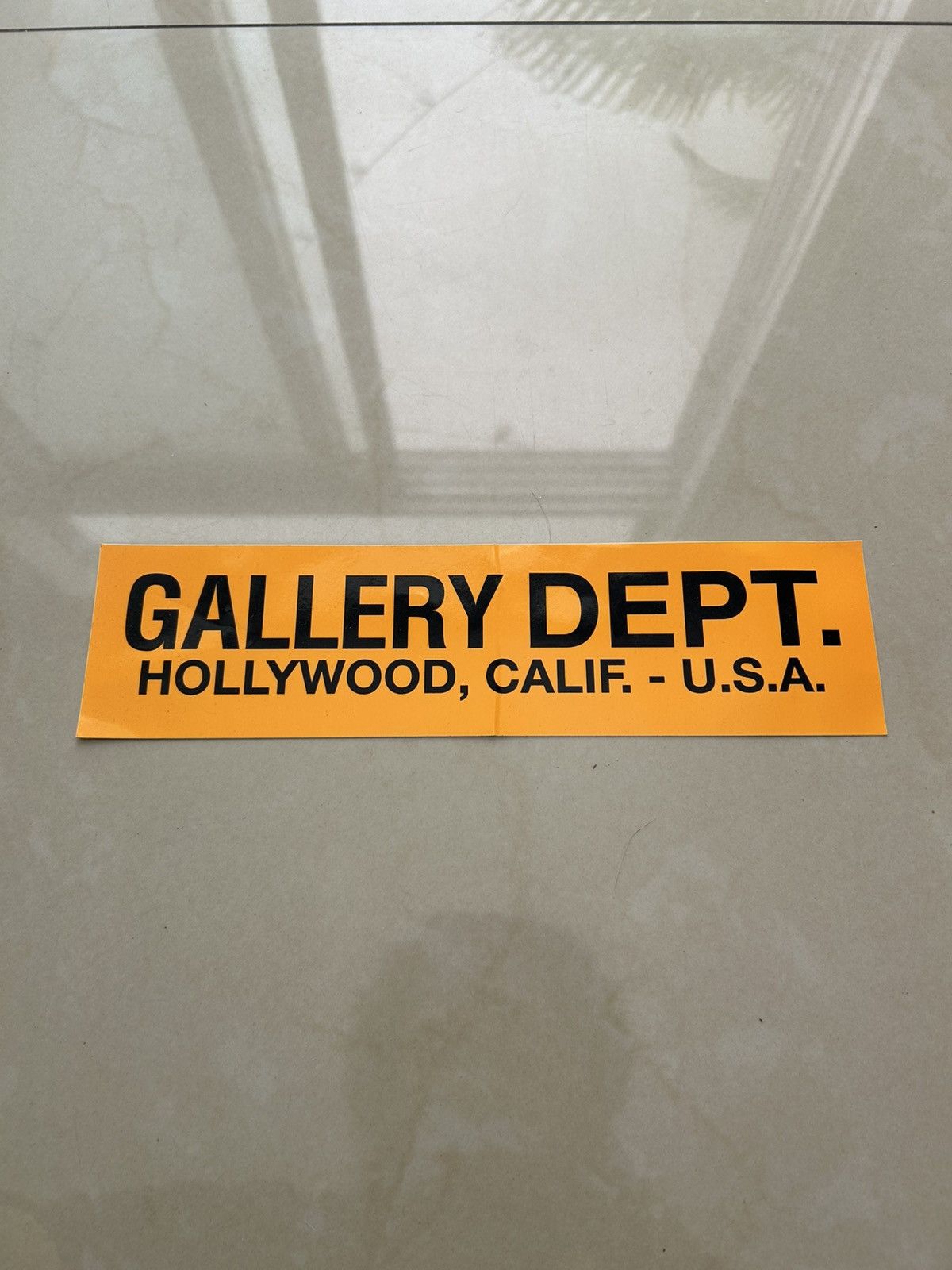 Gallery Dept. Big Gallery Dept Sticker Size ONE SIZE - 1 Thumbnail