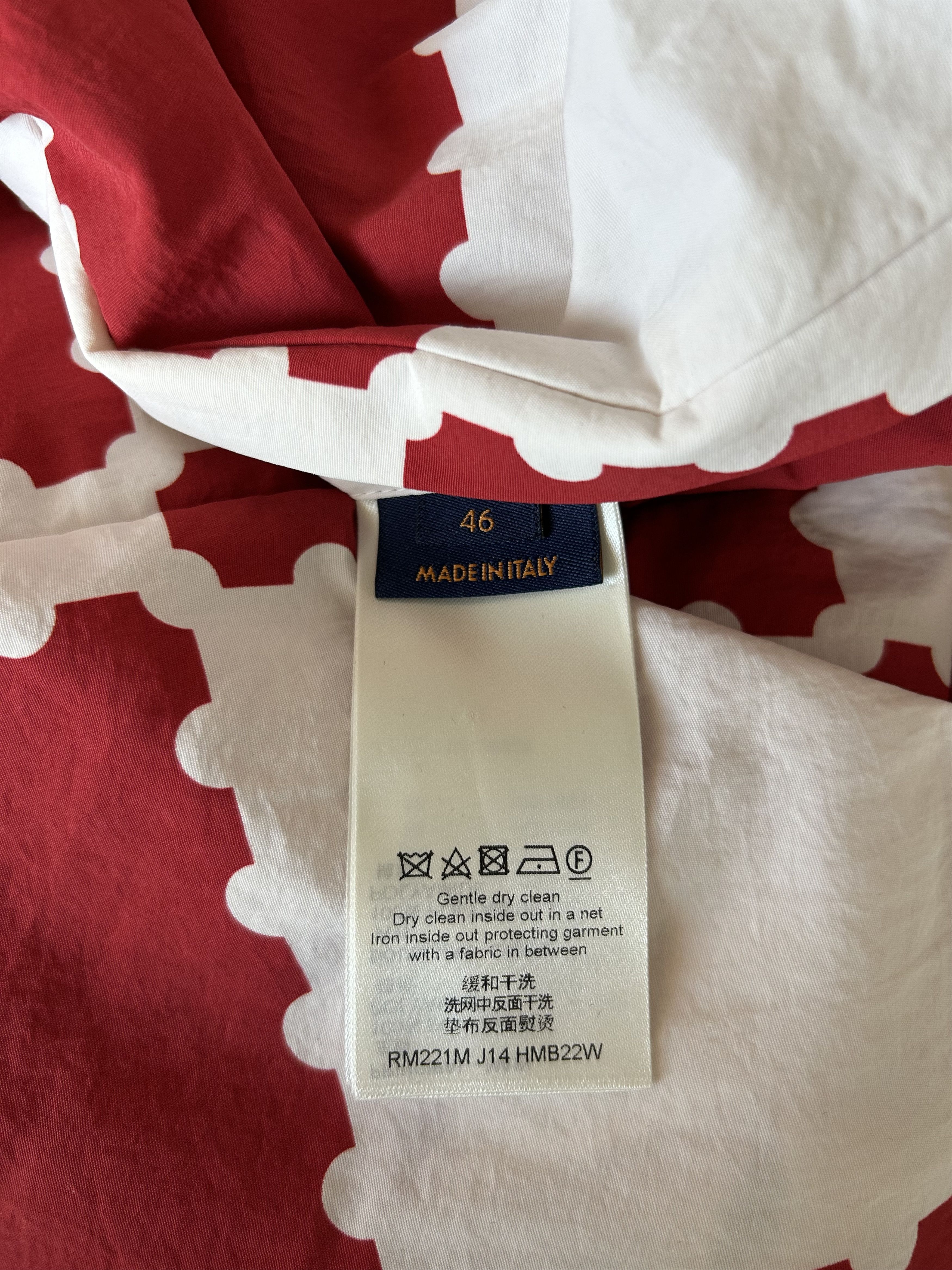 Louis Vuitton Louis Vuitton Nigo Red & White Checkered Windbreaker Size US S / EU 44-46 / 1 - 4 Thumbnail