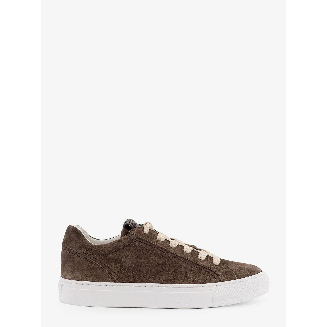 Brunello Cucinelli BRUNELLO CUCINELLI $1100 Gray Precious Loop Sneakers New & A Size US 9 / IT 39 - 1 Thumbnail