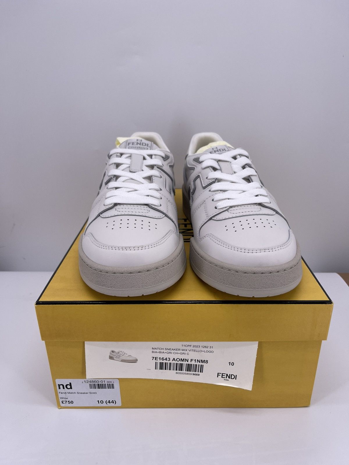 Fendi FENDI MATCH SNEAKER Size US 11 / EU 44 - 2 Thumbnail