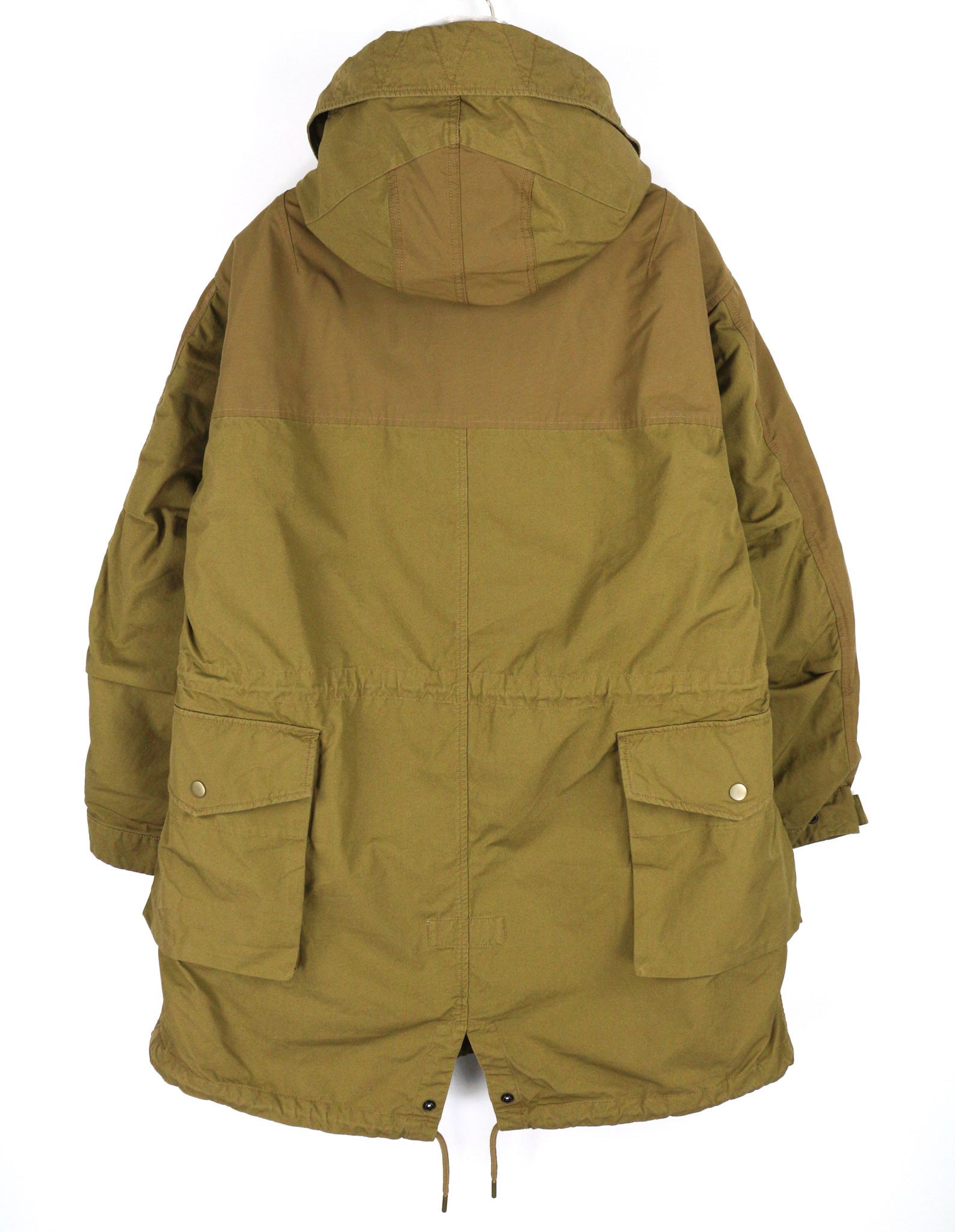 Diesel W-MILES L Brown Removable Lining Hooded Jacket 40044 Size US L / EU 52-54 / 3 - 2 Thumbnail