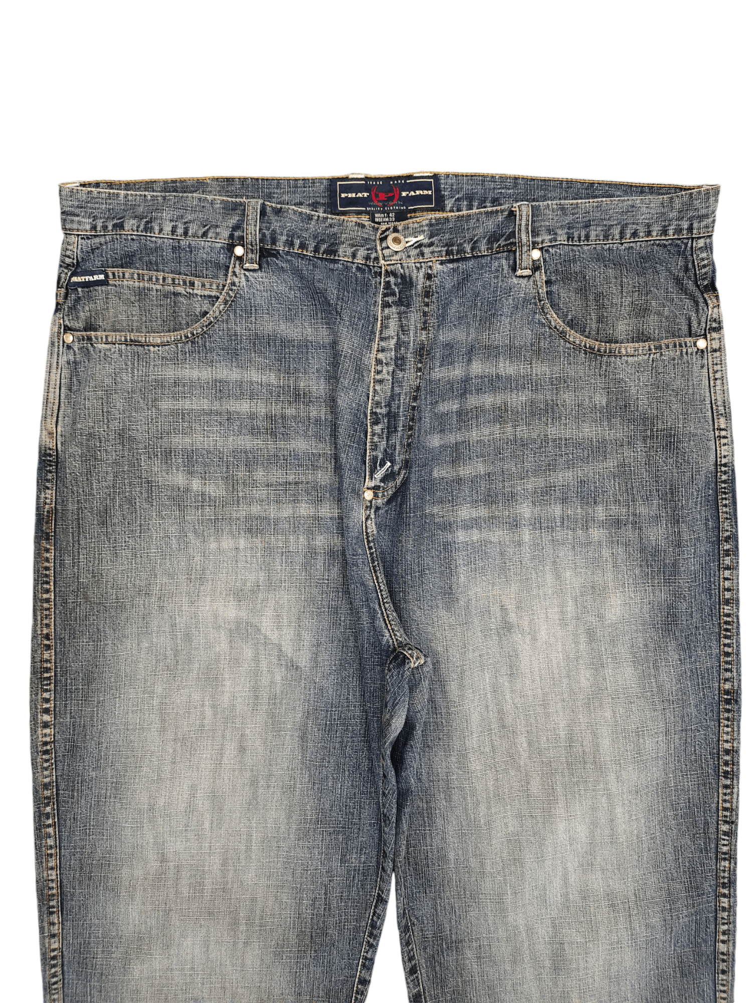Phat Farm Baggy Jeans Phat Farm Clawmark Denim Wide Leg 90s Jnco Size US 42 / EU 58 - 2 Thumbnail