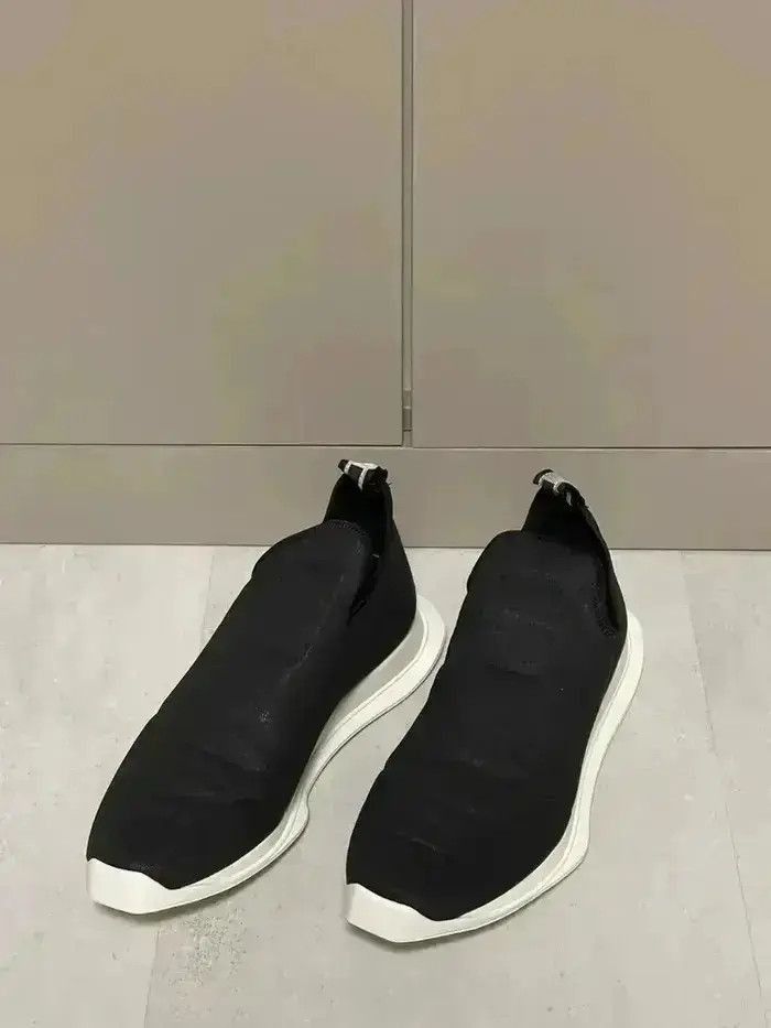 Rick Owens Sz 43 Rick Owens Drkshdw Waxed New Runner Size US 10 / EU 43 - 2 Thumbnail