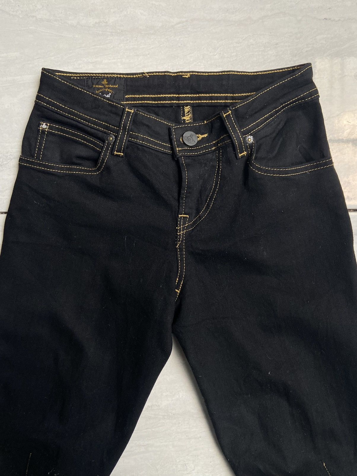 Vivienne Westwood VIVIENNE WESTWOOD Black Pants Size US 26 / EU 42 - 8 Thumbnail