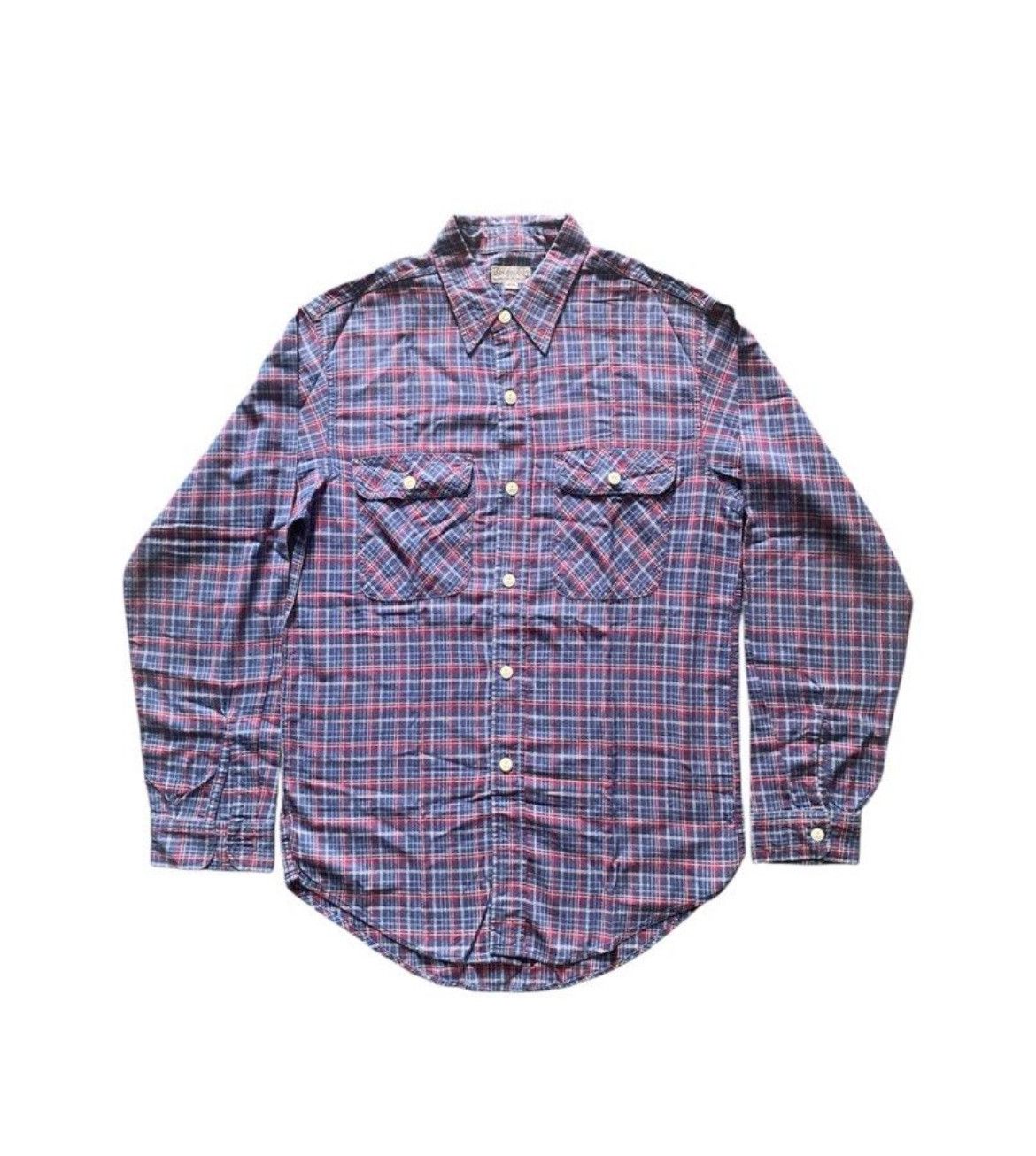 Japanese Brand × Sugar Cane × Toyo Enterprises Sugarcane Flannel Longsleeve Shirt Size US M / EU 48-50 / 2 - 1 Thumbnail