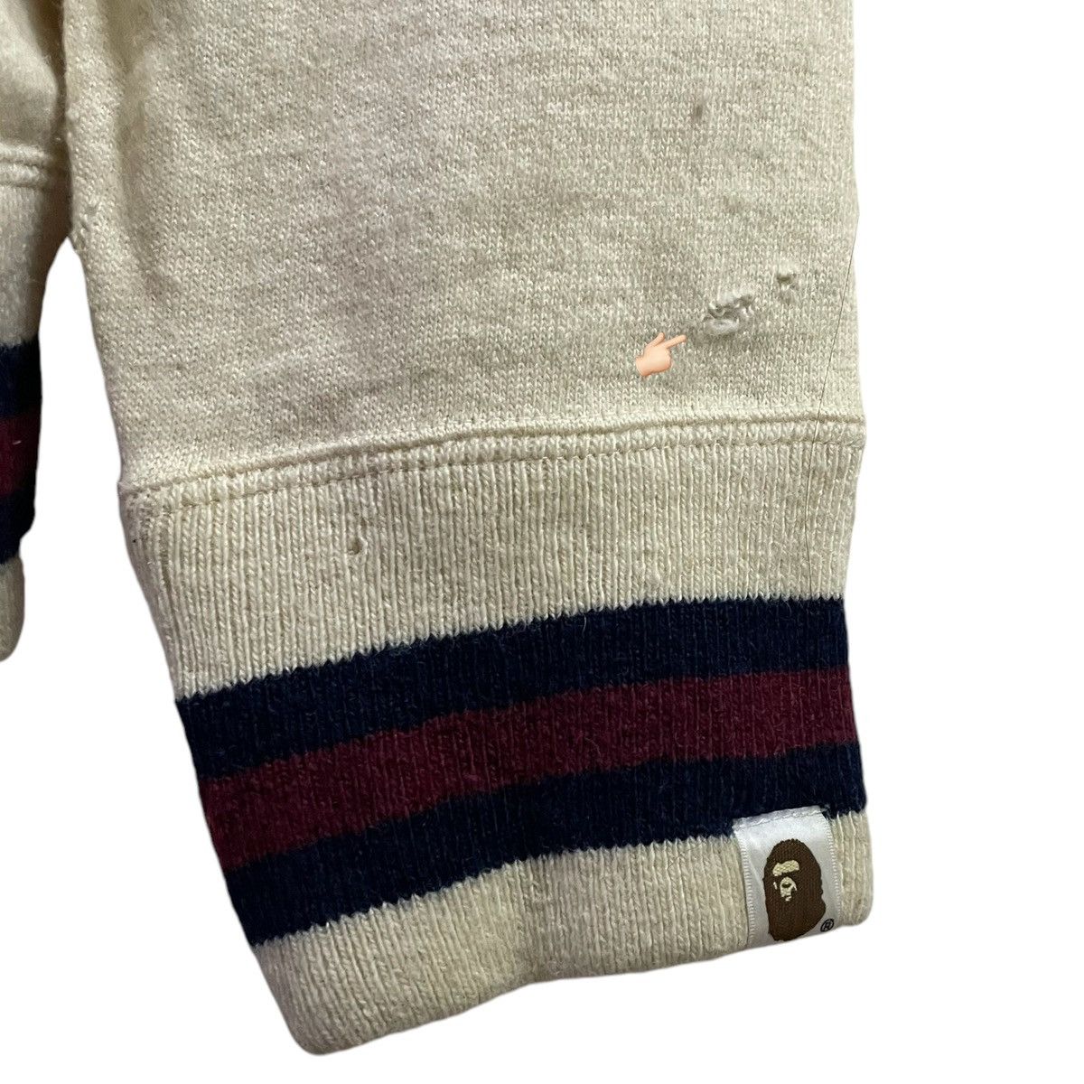 Bape Wool Sweatwear A Bathing Ape Size US XL / EU 56 / 4 - 8 Thumbnail