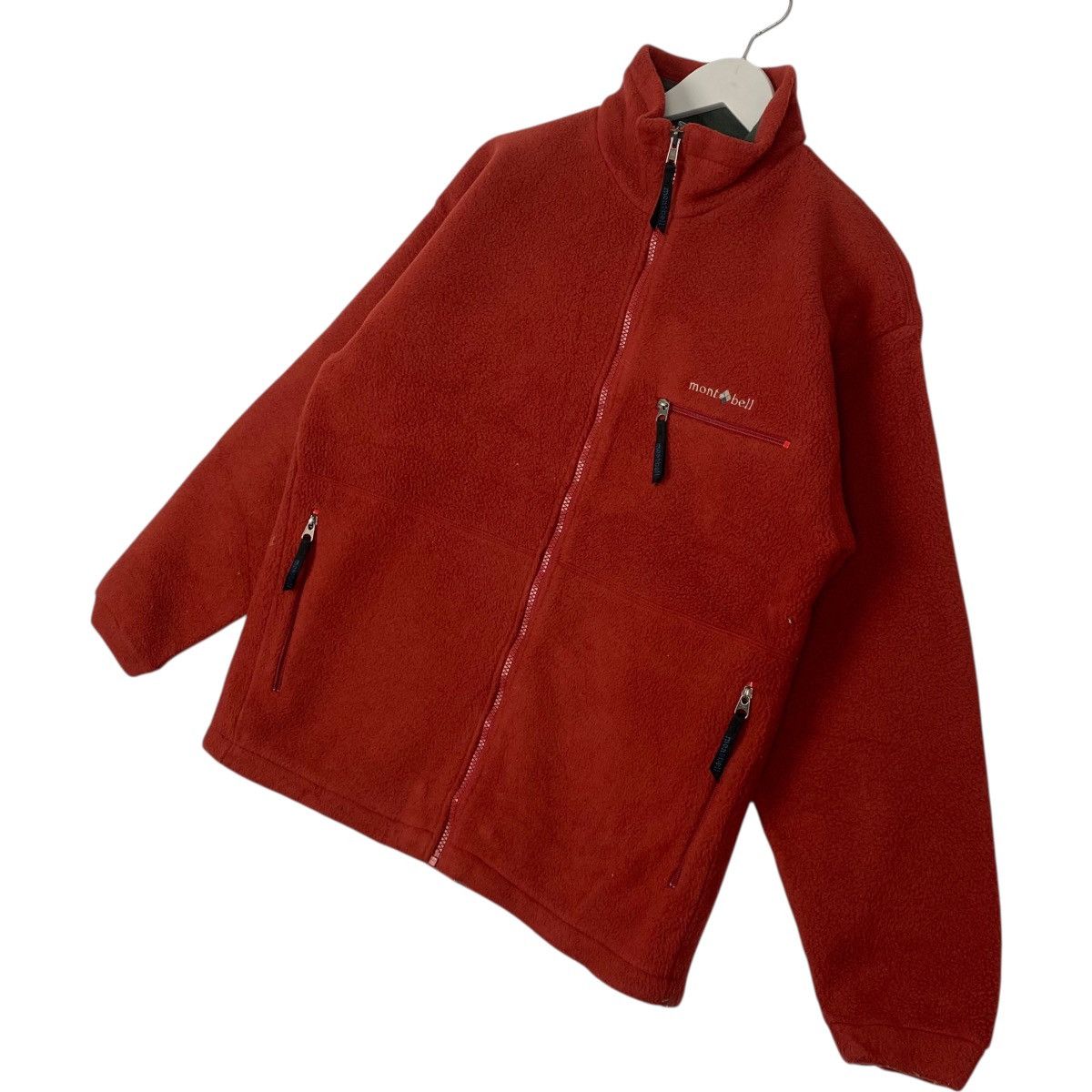 Other Vintage Montbell Fleece Sweater Full Zip Red Size S Size US S / EU 44-46 / 1 - 2 Thumbnail