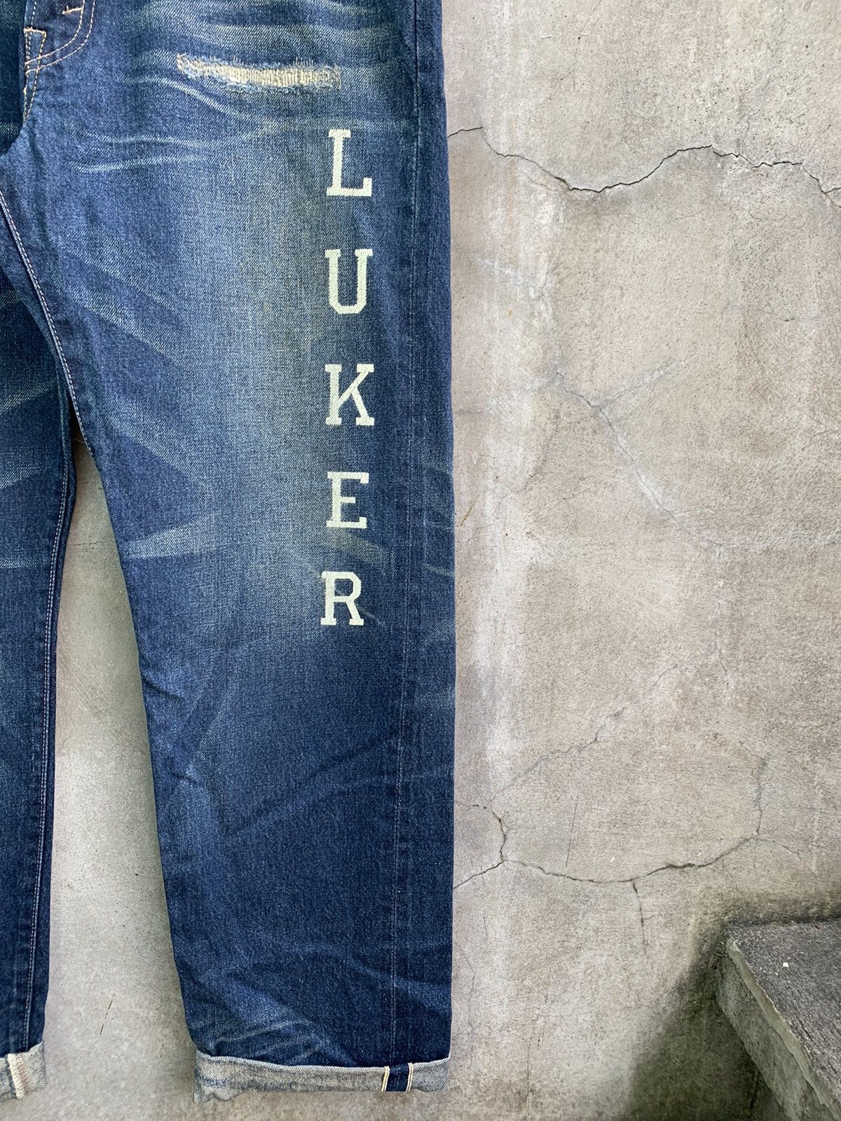 Levi's Neighborhood “Luker” Selvedge Denim Jeans Size US 36 / EU 52 - 5 Thumbnail
