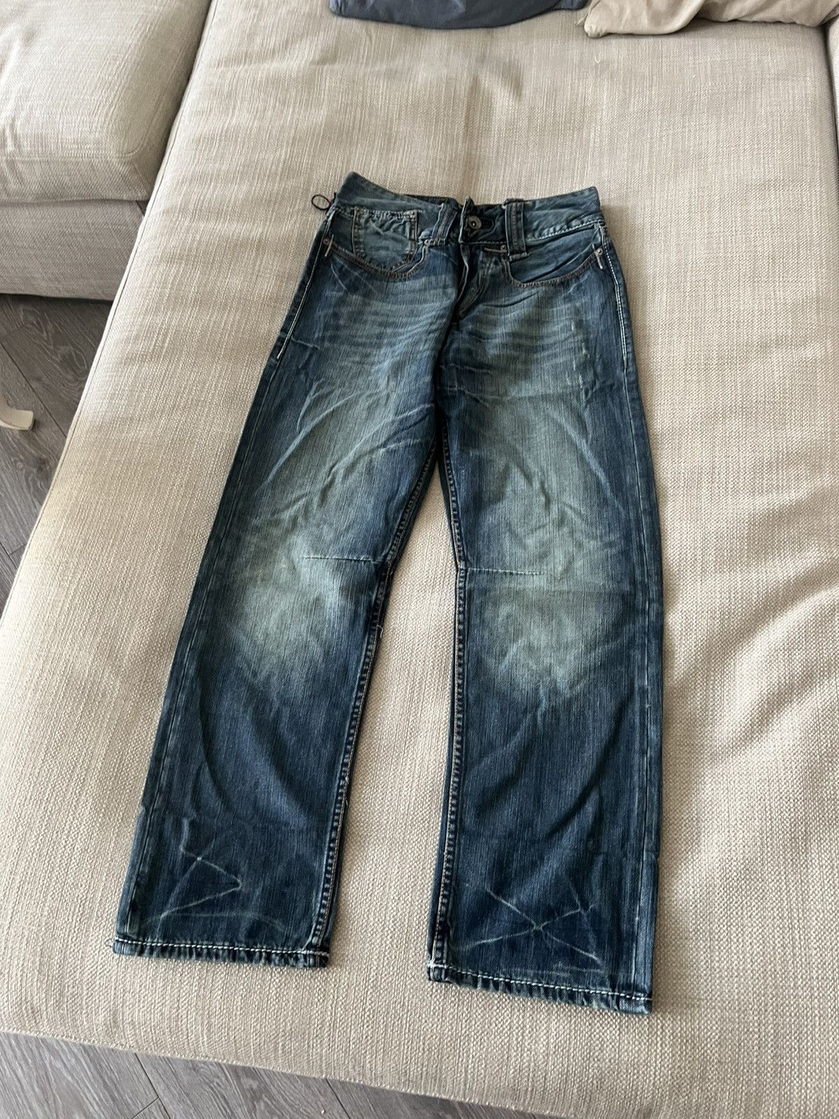 Ed Hardy Vintage 💥 Ed Hardy Jeans by Christian Audigier Pants Size US 30 / EU 46 - 9 Thumbnail