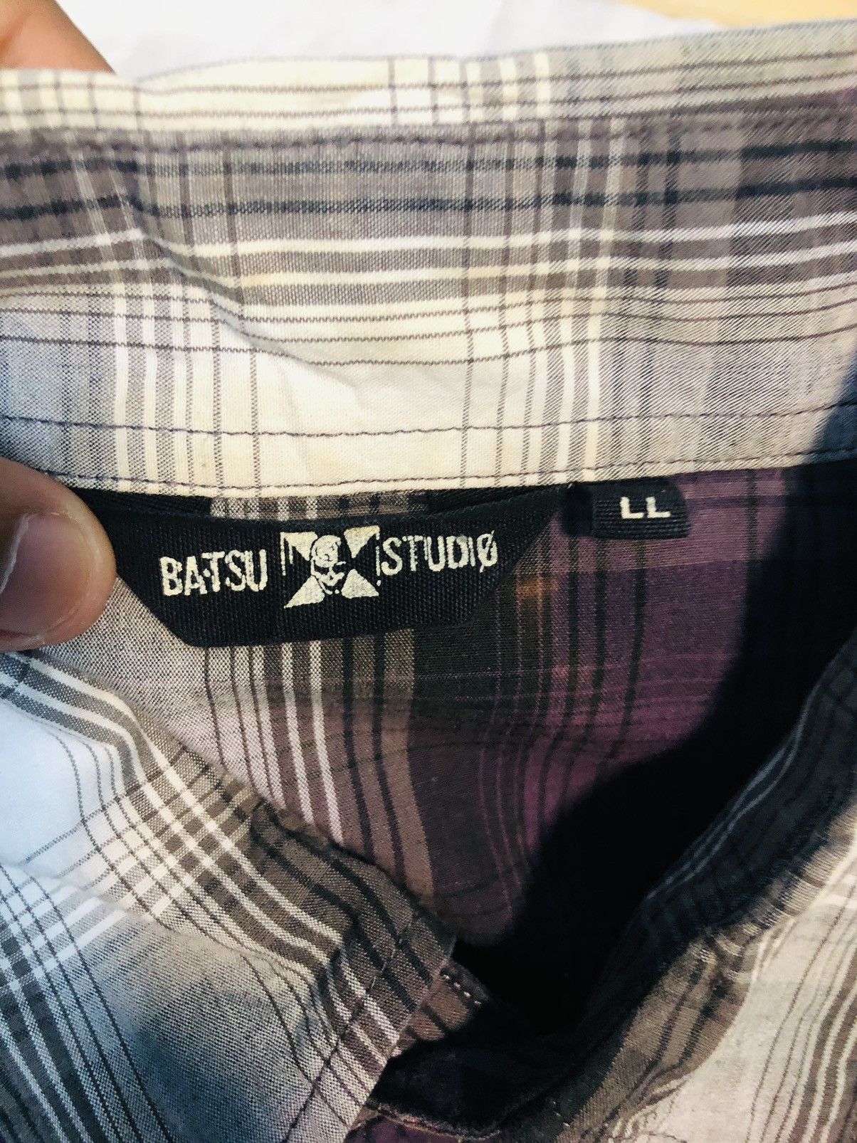 If Six Was Nine × Japanese Brand Batsu Studio Japan Punk Buttoned Shirt (16) Size US XL / EU 56 / 4 - 7 Thumbnail