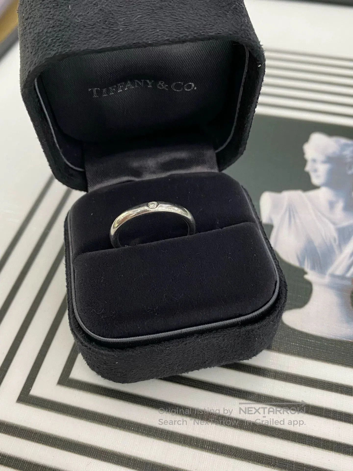 Tiffany & Co. Tiffany PT950 Ring Size 50. Size ONE SIZE - 1 Thumbnail