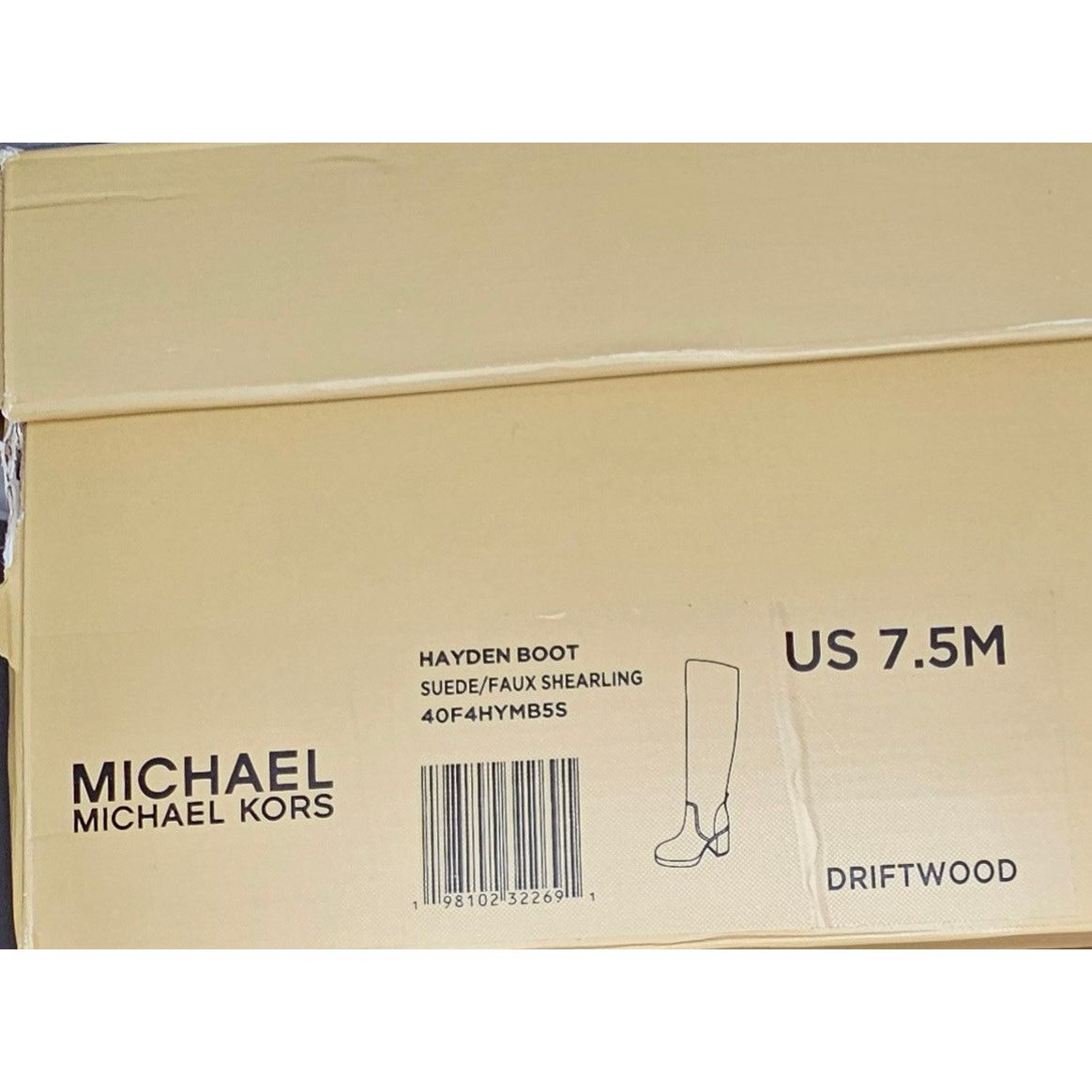 Michael Kors Michael Kors Hayden Suede Knee-High Boots in a taupe color Size US 7.5 / IT 37.5 - 15 Thumbnail