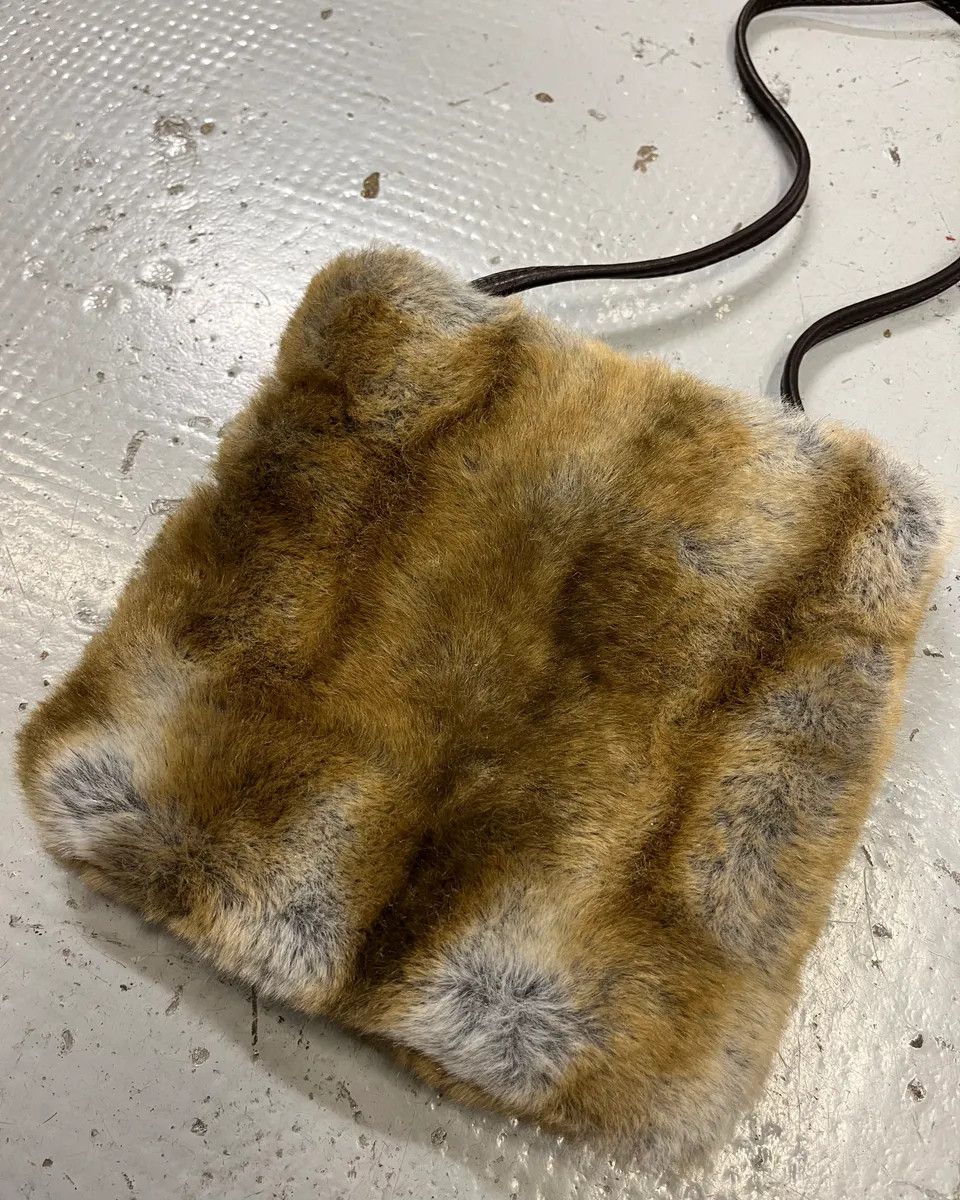 Roberto Cavalli Roberto Cavalli Tan Fur Shoulder Bag Size ONE SIZE - 9 Thumbnail