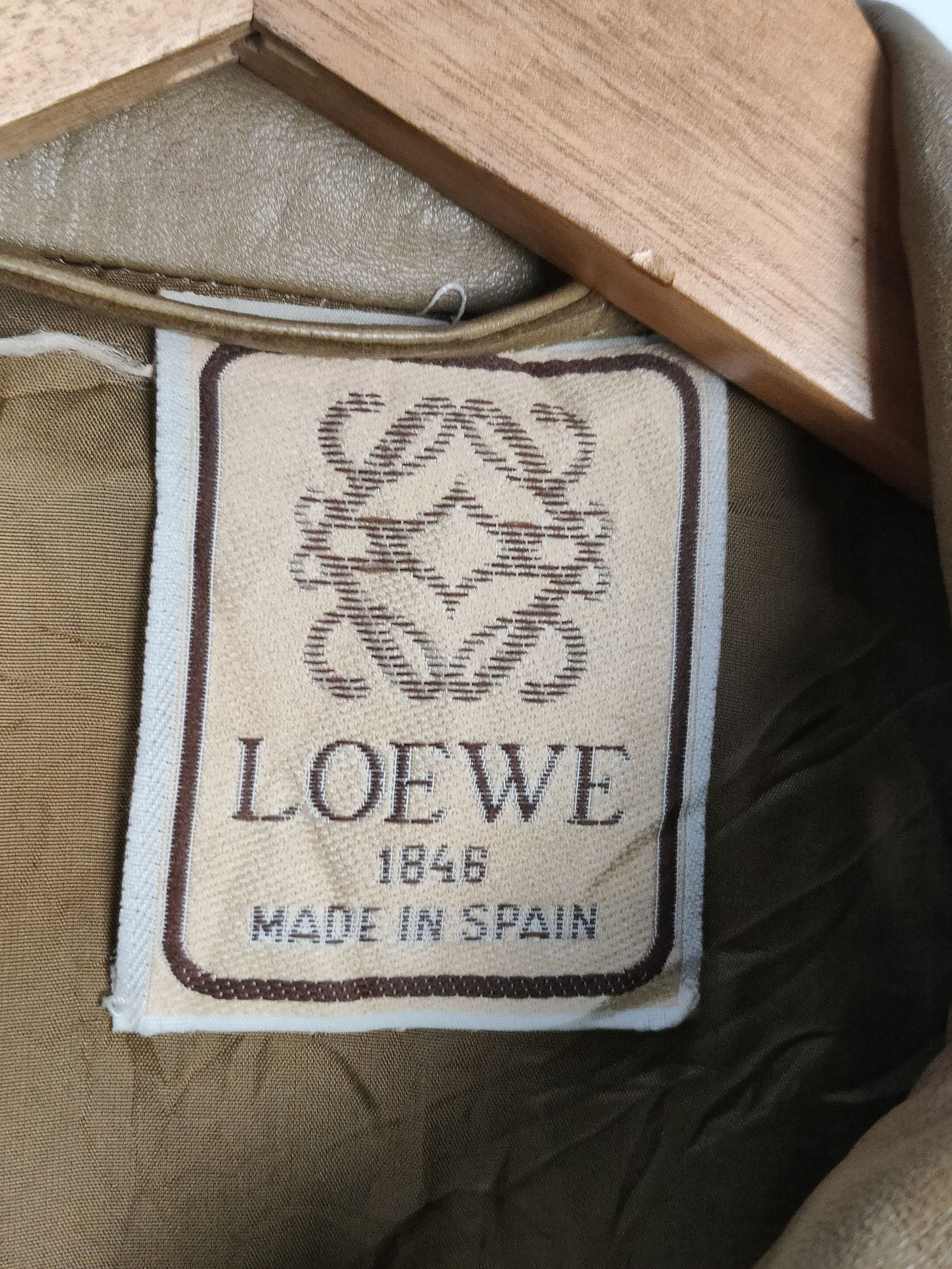 Loewe Vintage Loewe Made In Spain Leather Jacket Size US M / EU 48-50 / 2 - 4 Thumbnail