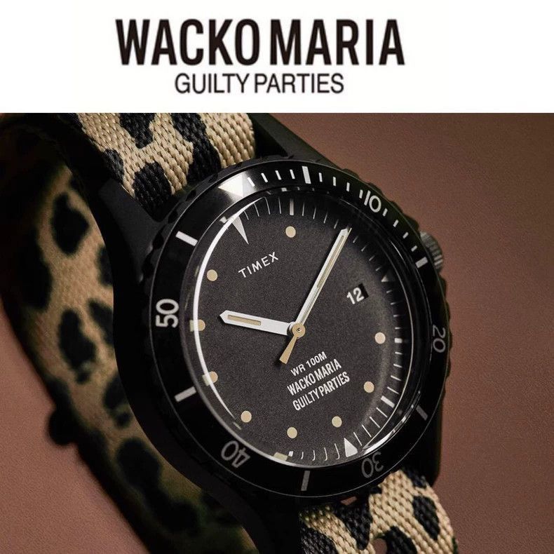 Wacko Maria Wacko Maria Limited Edition Leopard Print Watch - dmc-2508 Size ONE SIZE - 1 Thumbnail