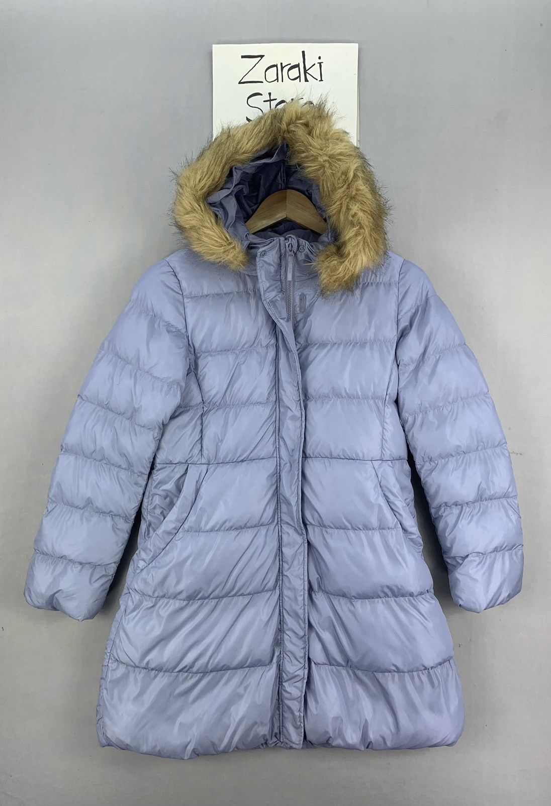 Japanese Brand × Uniqlo Uniqlo Winter Faux Fur Puffer Hoodie Down Jacket Size ONE SIZE - 10 Thumbnail