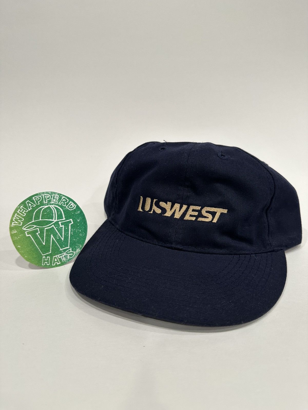 Vintage Vintage US West Strapback Size ONE SIZE - 1 Thumbnail