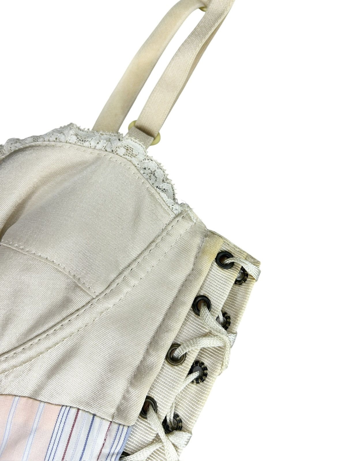 Dolce & Gabbana 00s Lace Up Corset Size S / US 4 / IT 40 - 9 Thumbnail