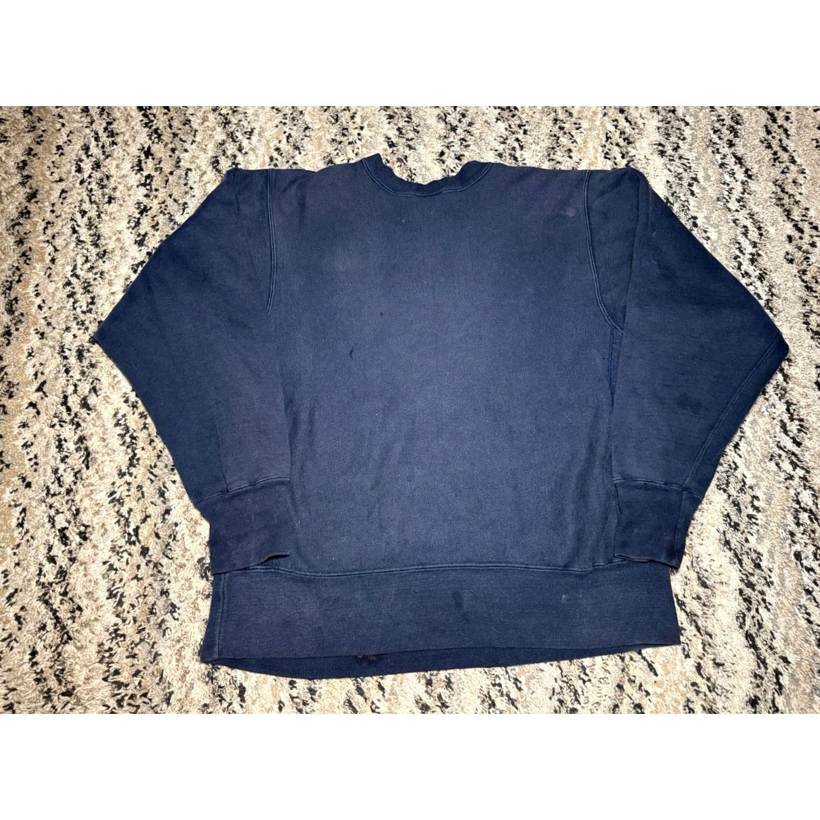Champion VINTAGE Champion University Cal Berkeley Reverse Weave Warm Up Sweatshirt Navy L Adult Mens Size US L / EU 52-54 / 3 - 5 Thumbnail