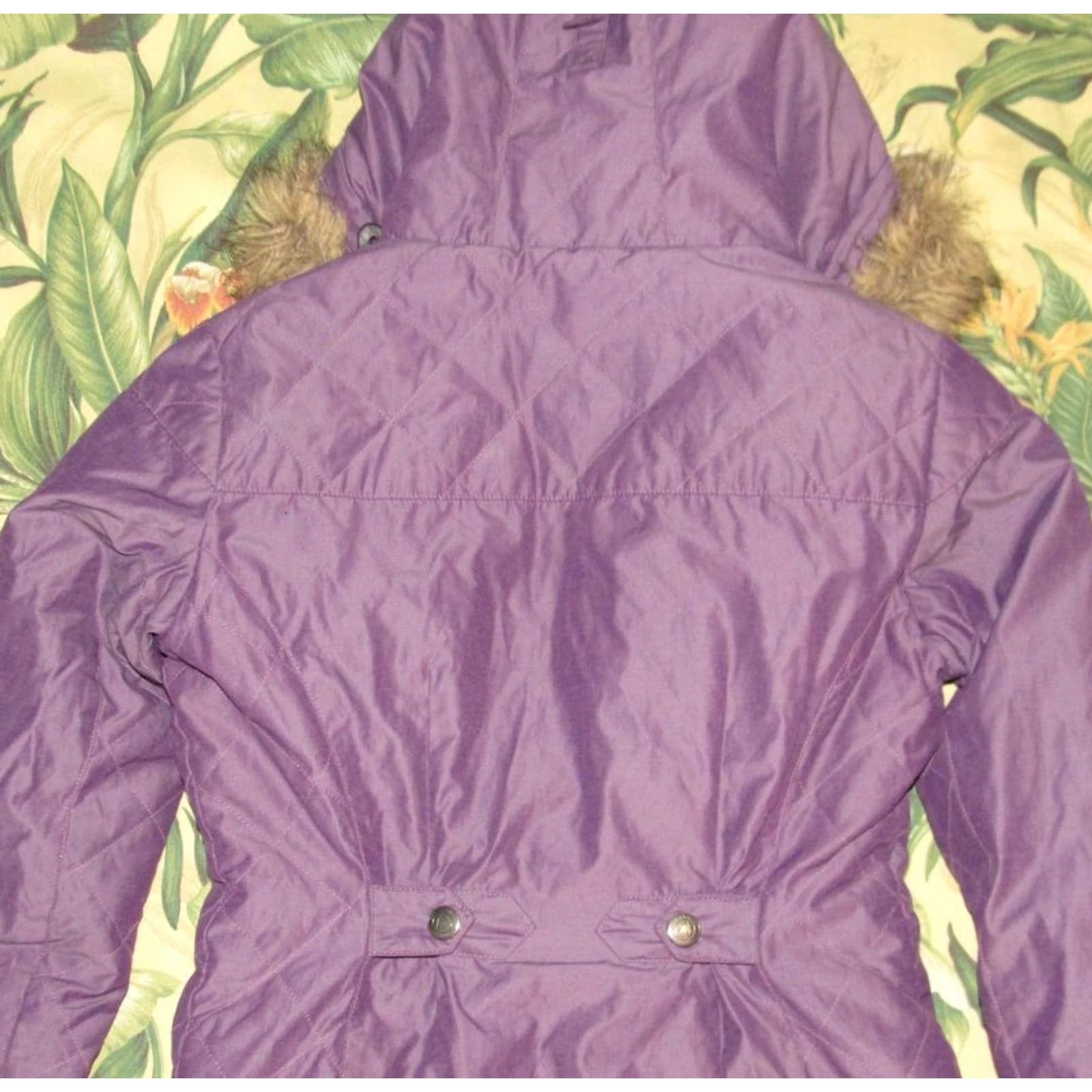 Sierra Designs Sierra Designs 600 Down Fill Hooded Toggle Parka Coat Small S Women Purple Coat Parka Womens XS/S Size S / US 4 / IT 40 - 4 Thumbnail