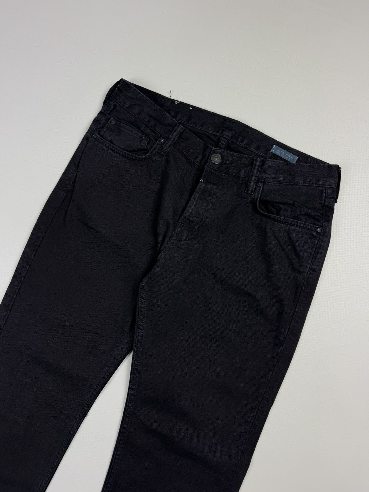 Allsaints × Japanese Brand Allsaints Crow Iggy Men’s Jeans Size 34 Size US 34 / EU 50 - 4 Thumbnail
