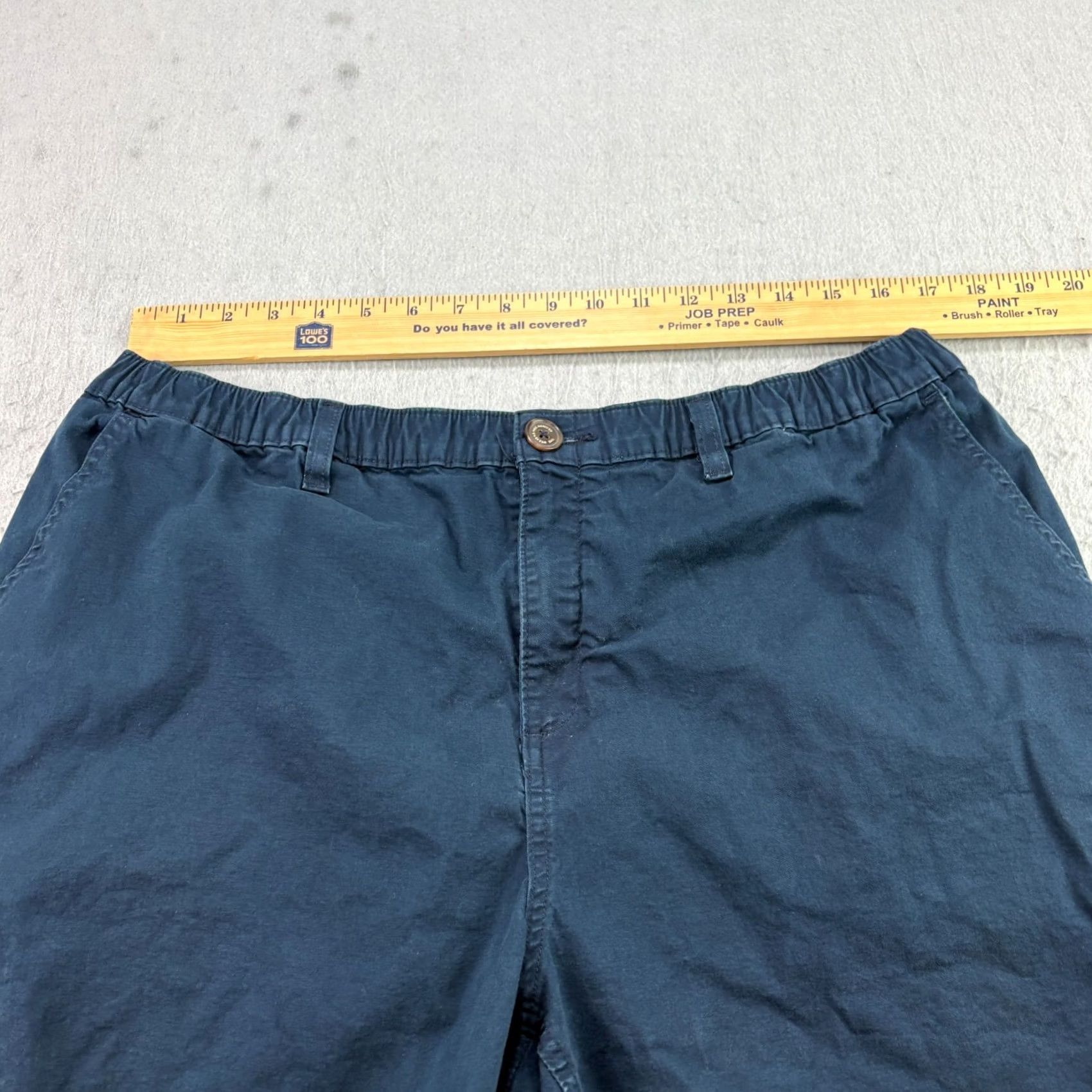 Chubbies Chubbies Shorts Mens 2XL Blue Chino The Khakinators Above Knee Preppy Stretch Size US 34 / EU 50 - 6 Thumbnail