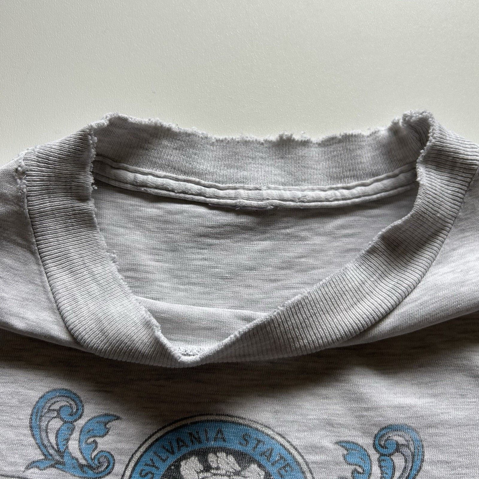 NCAA Vintage Penn State Nittany Lions Shirt XL Gray 90s NCAA Rare Size US XL / EU 56 / 4 - 9 Thumbnail