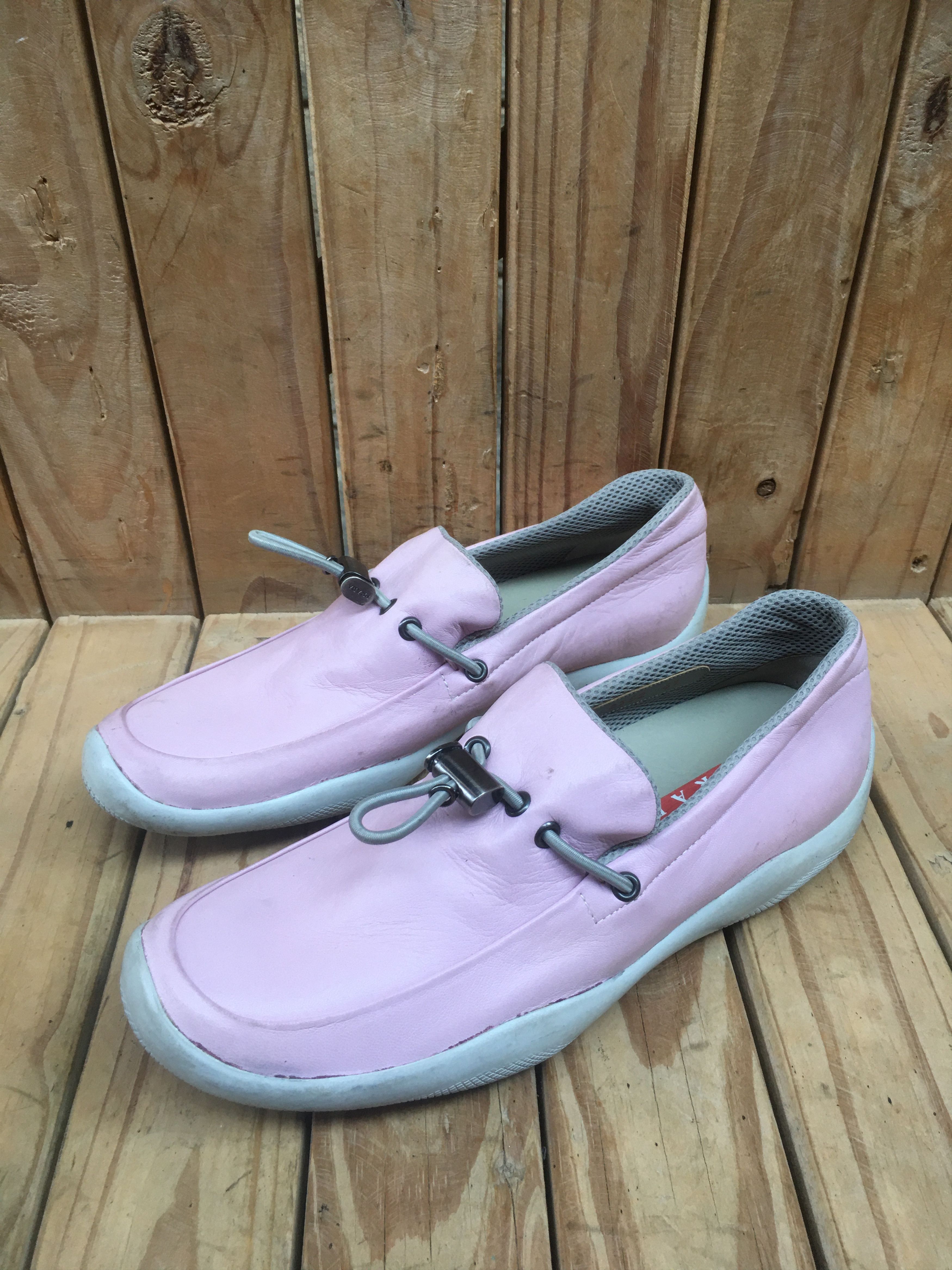 Prada Prada sports pink women's sneakers EUR 41 Size US 11 / IT 41 - 14 Thumbnail