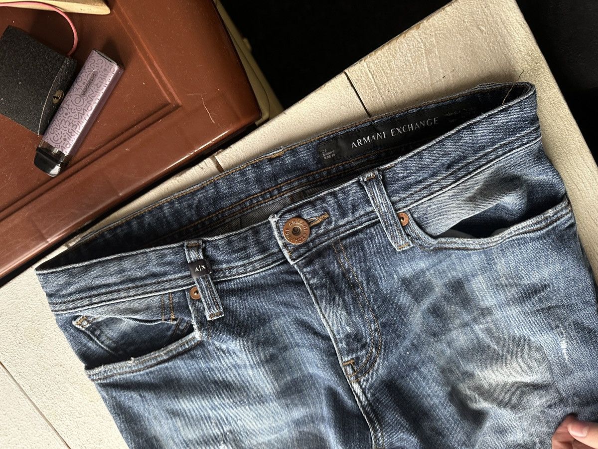 Armani 🚨Gothic Armani Regular Slim relax Flared Jeans Womens Size 30" / US 8 / IT 44 - 8 Thumbnail