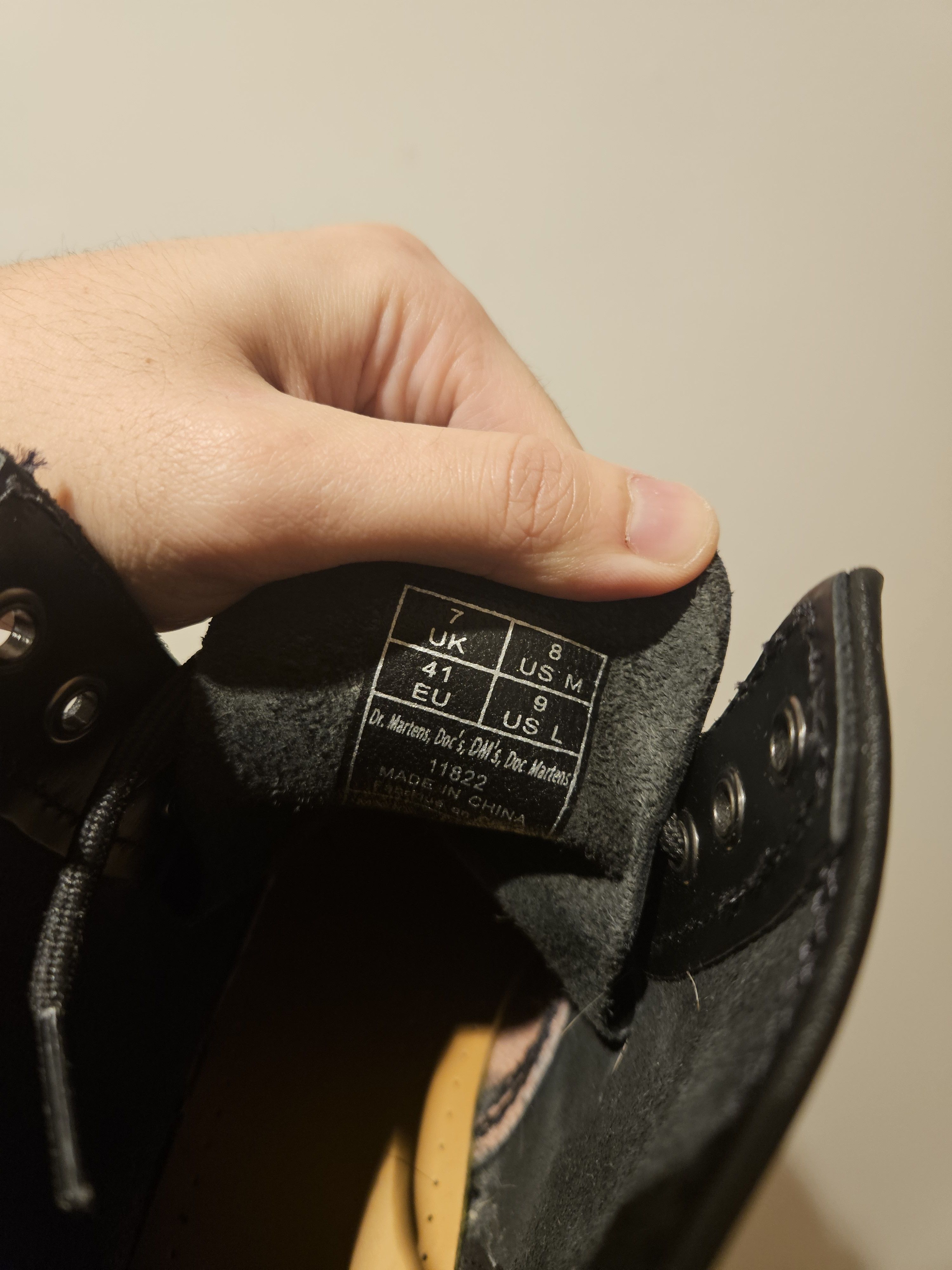 Dr. Martens Black Dr Martens 1460 Boot Size US 8 / EU 41 - 5 Thumbnail